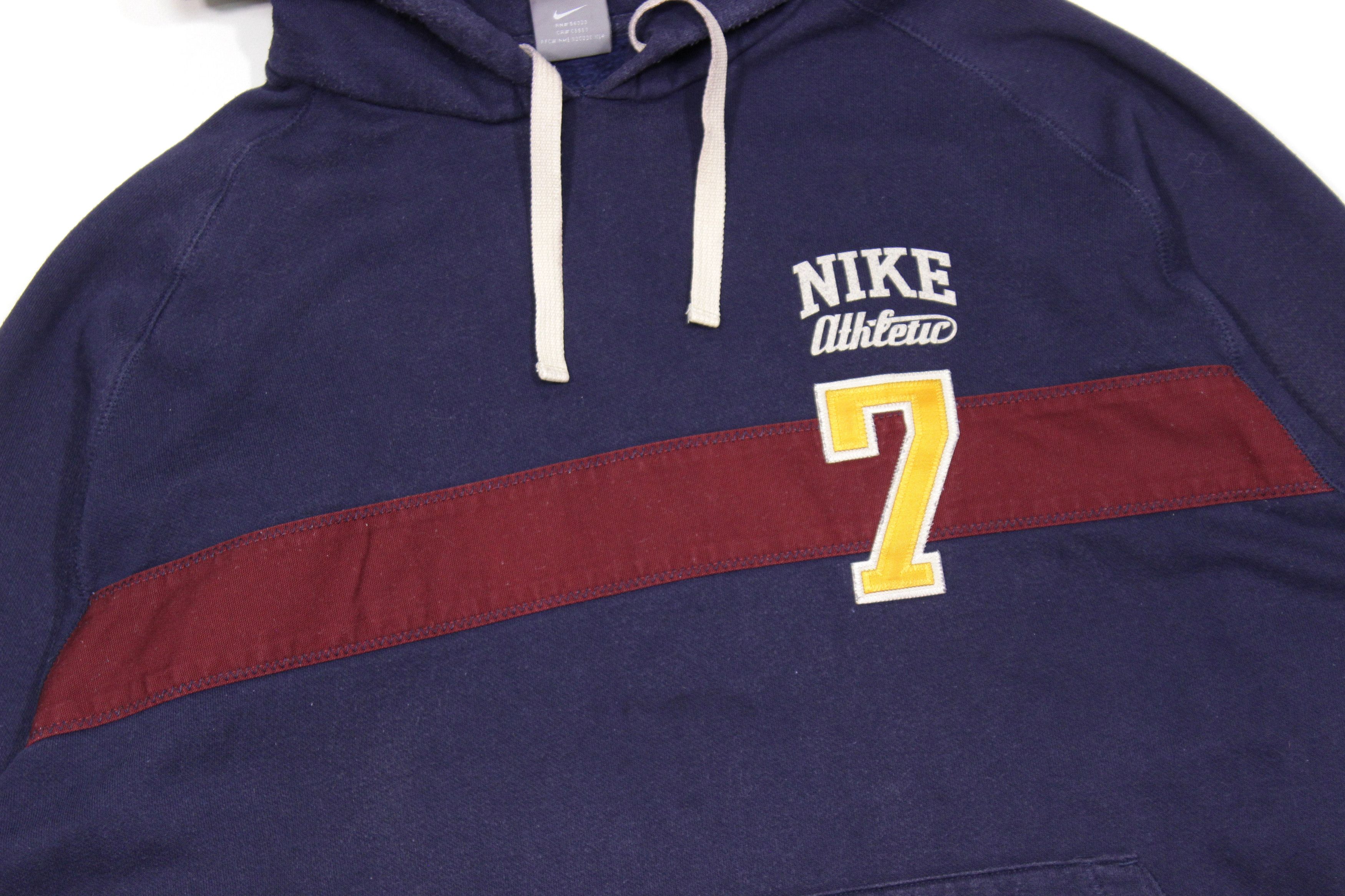 Nike 90S Logo Athletic Hoodie Size US XL / EU 56 / 4 - 3 Thumbnail