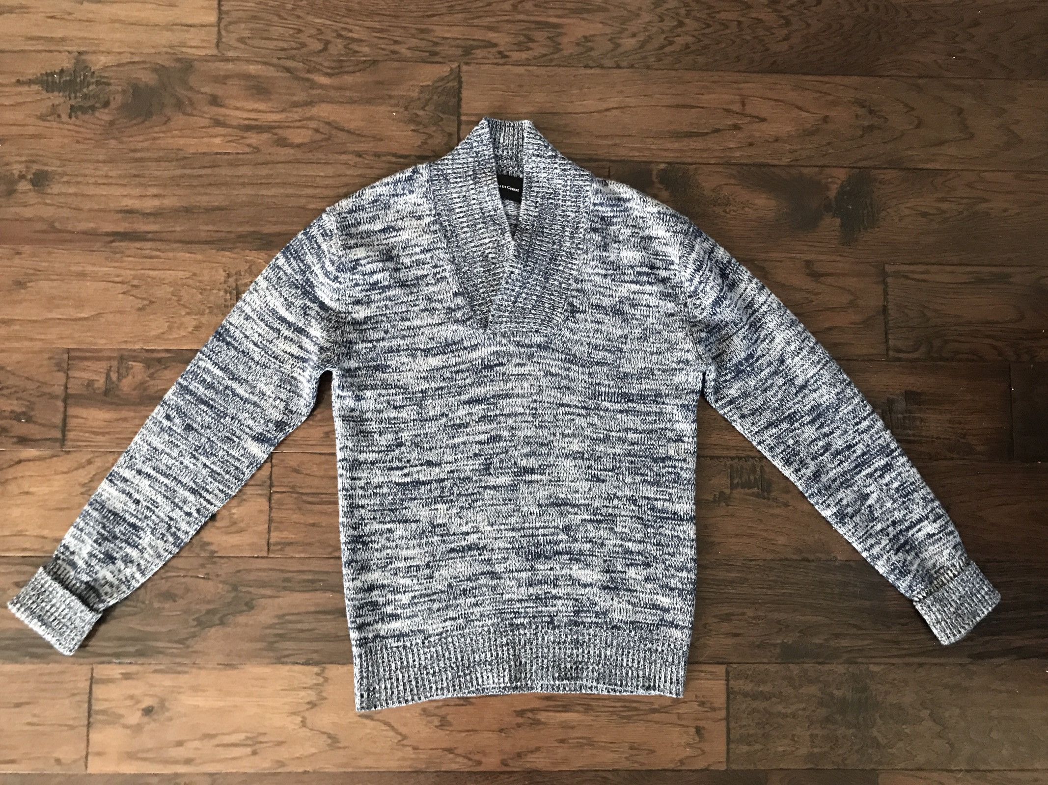 Blue Marled Sweater