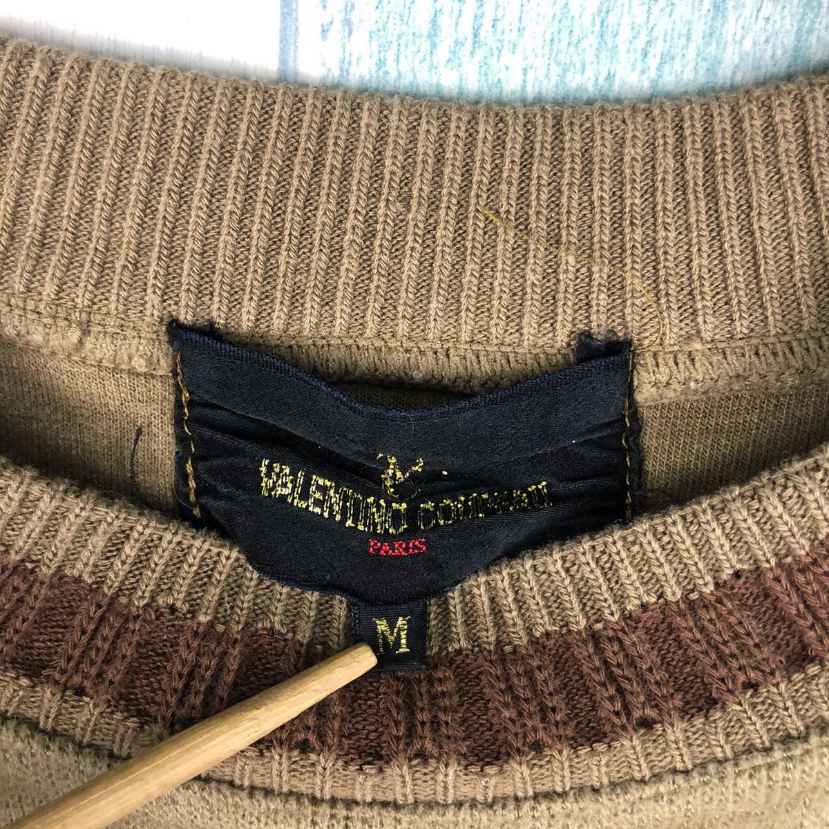 Valentino × Vintage Vintage Valentino Coupeau Sweatshirt Big Logo Size US M / EU 48-50 / 2 - 6 Thumbnail