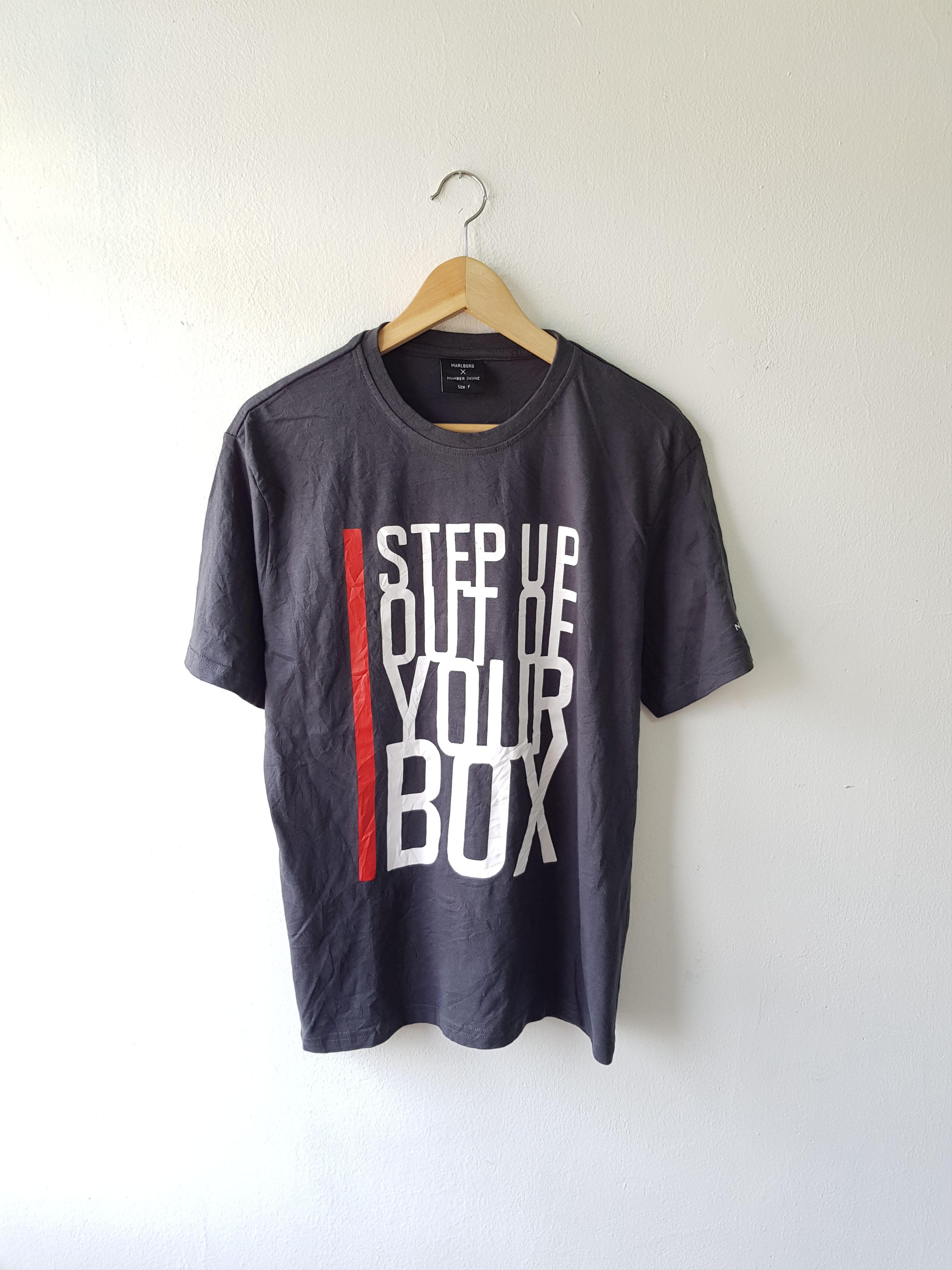 Number (N)ine × Supreme supreme number (n)ine shut the f*ck up tee