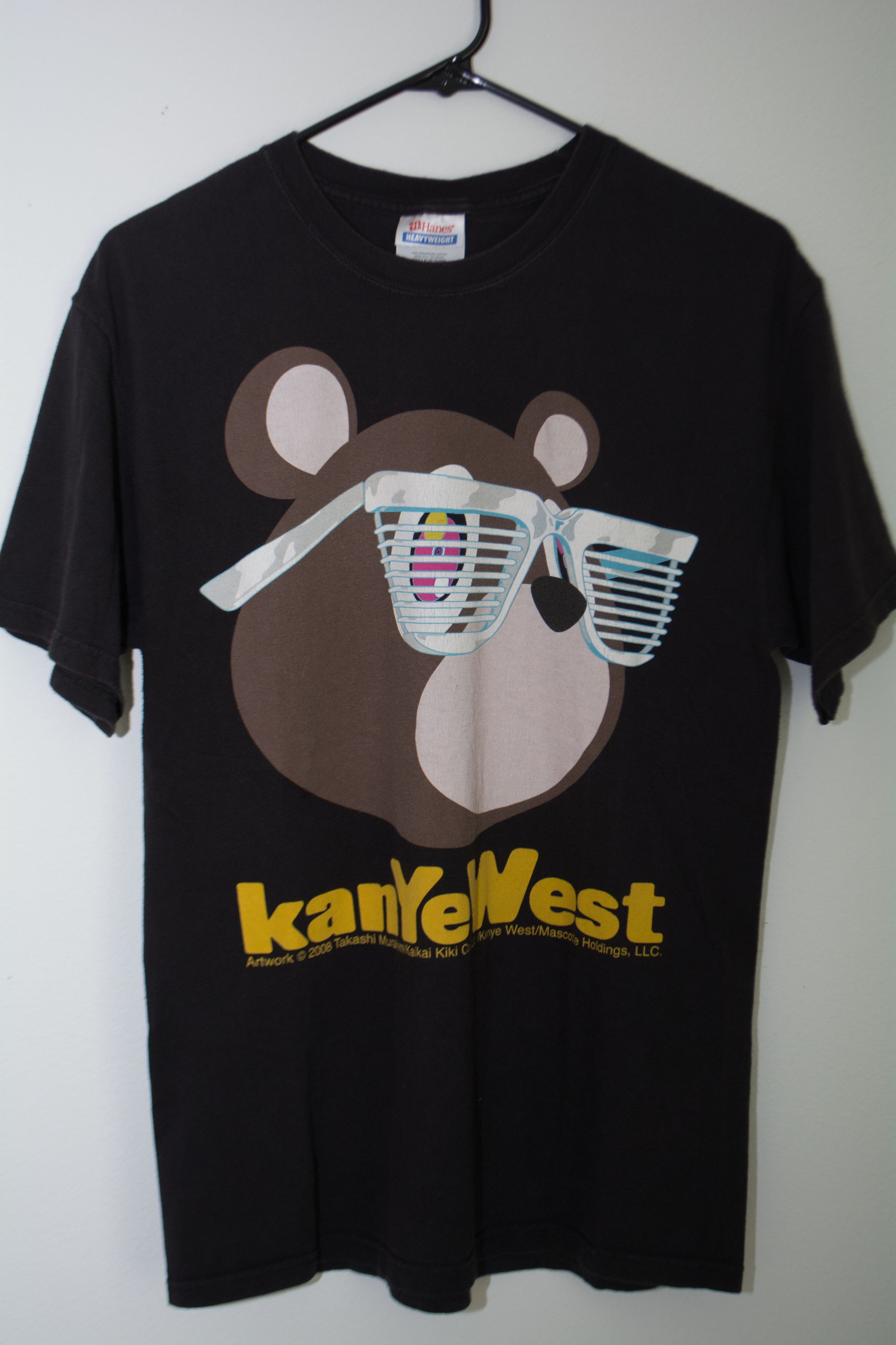 2009 Kanye West x Takashi Murakami Graduation Vintage Large T Shirt Grey