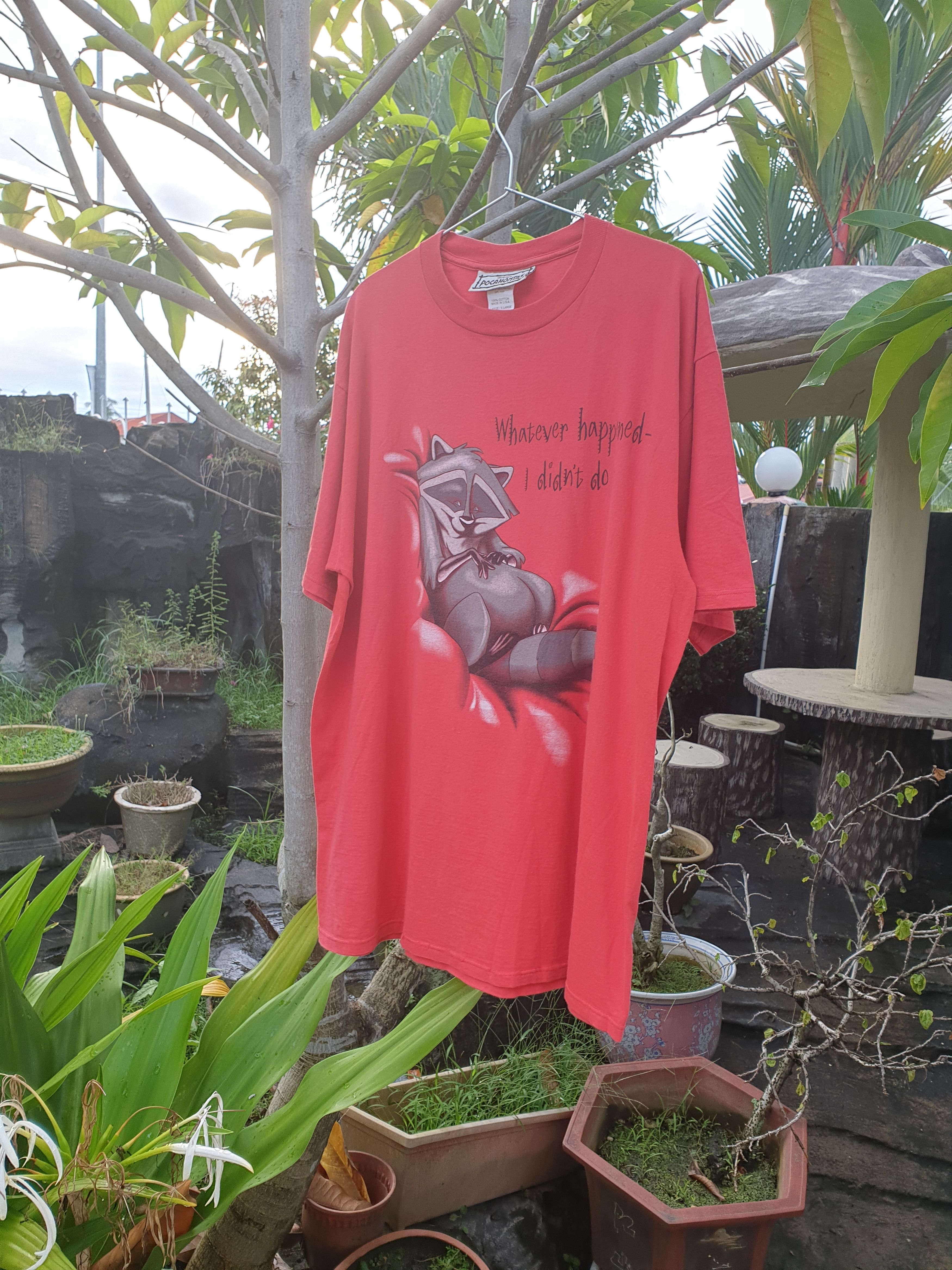 Vintage Vintage Disney Pocahontas Meeko tee Size US XL / EU 56 / 4 - 4 Thumbnail