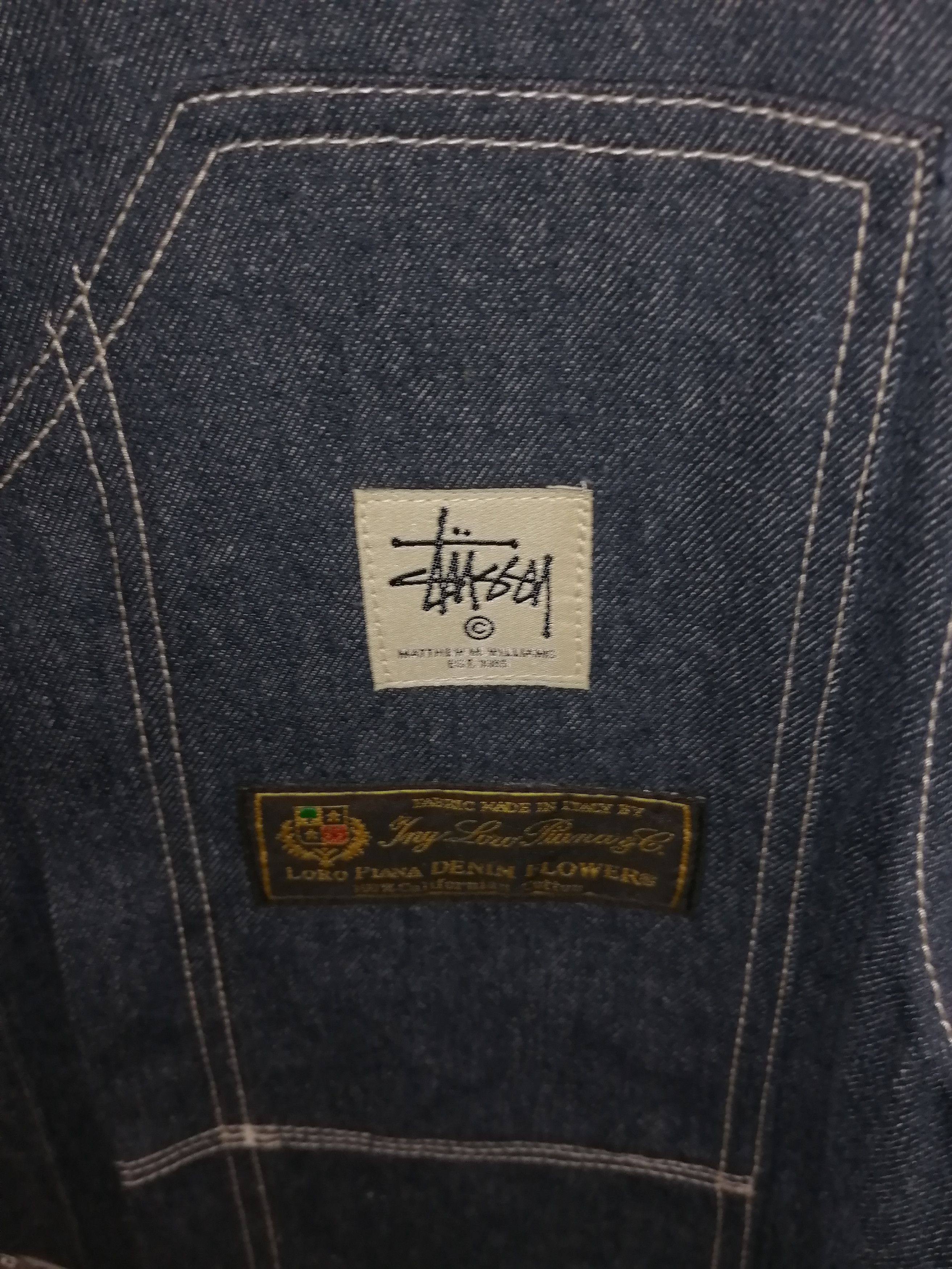 Stussy Stussy x MMW x Lord Piana Denim Jacket | Grailed