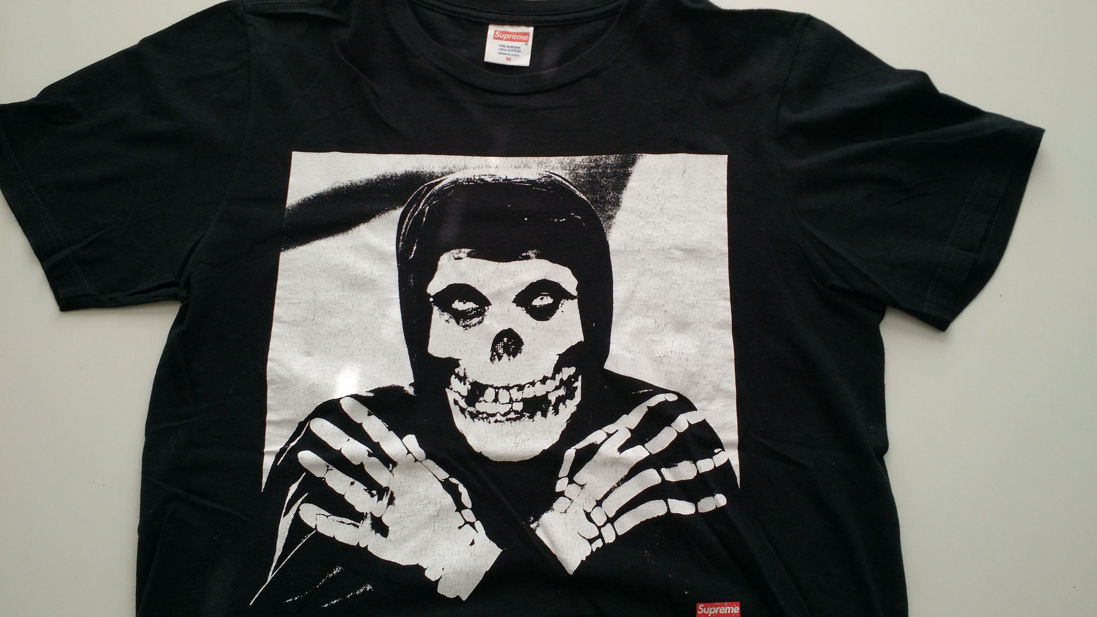 Supreme Supreme Misfits Crimson Ghost Tee | Grailed