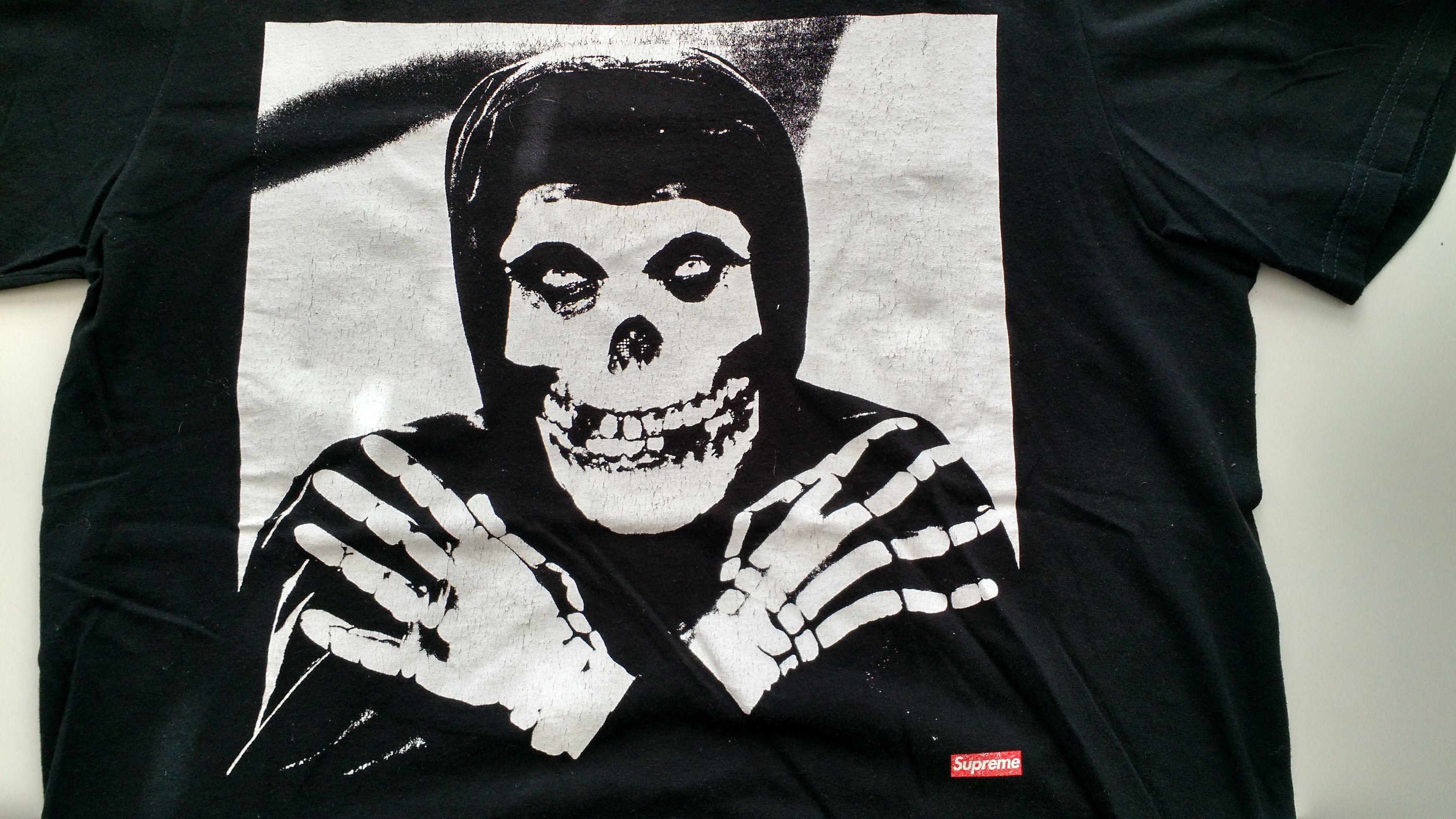 Supreme Supreme Misfits Crimson Ghost Tee | Grailed