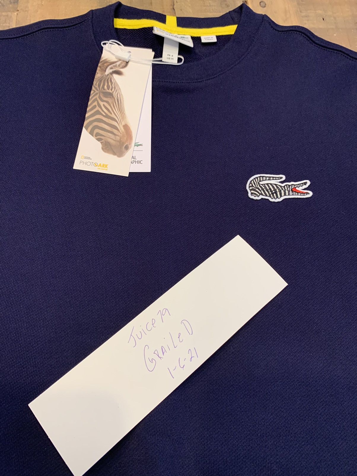 Lacoste LACOSTE x NATIONAL GEOGRAPHIC SWEATSHIRT Size US M / EU 48-50 / 2 - 3 Thumbnail