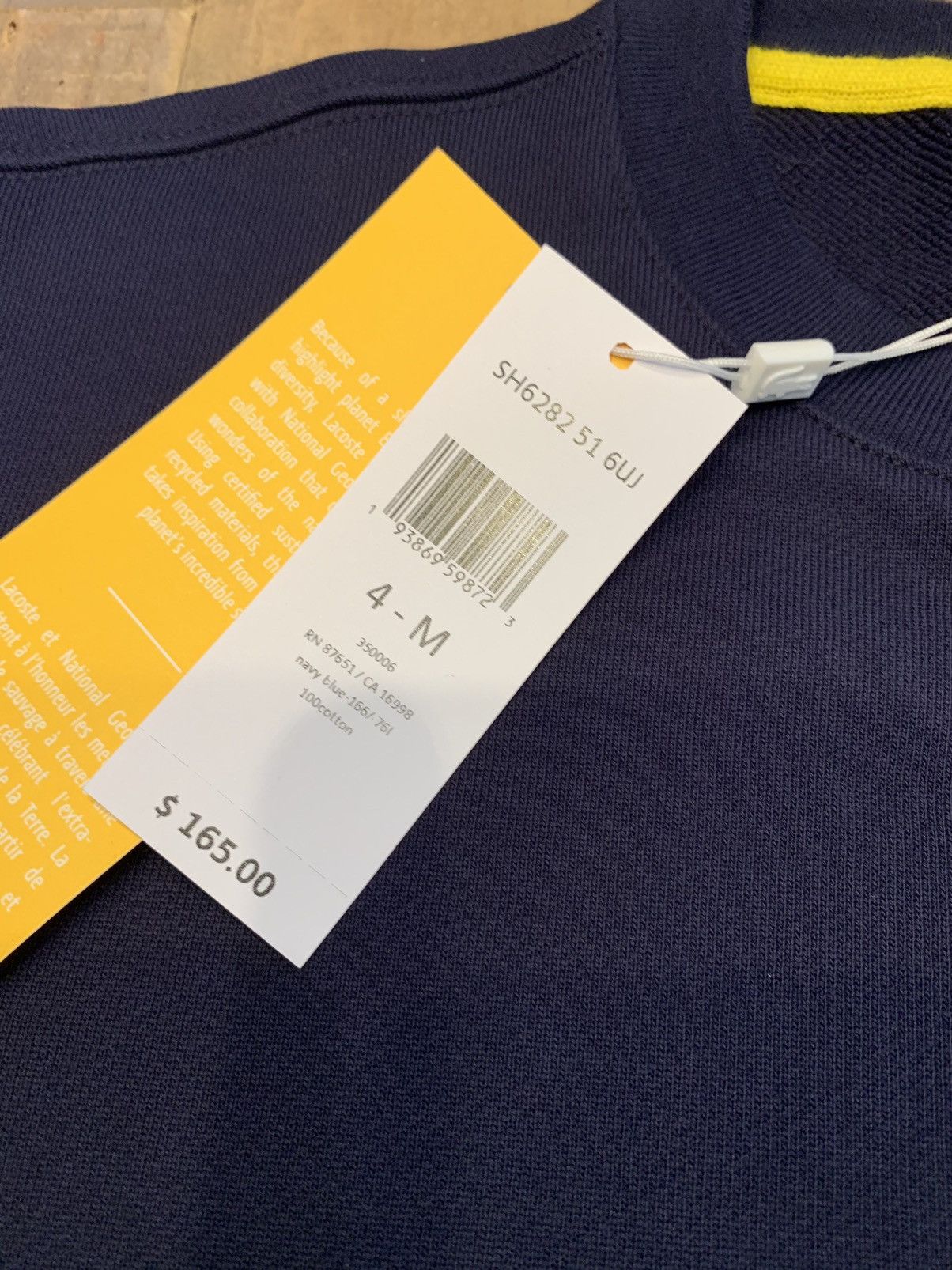 Lacoste LACOSTE x NATIONAL GEOGRAPHIC SWEATSHIRT Size US M / EU 48-50 / 2 - 8 Thumbnail