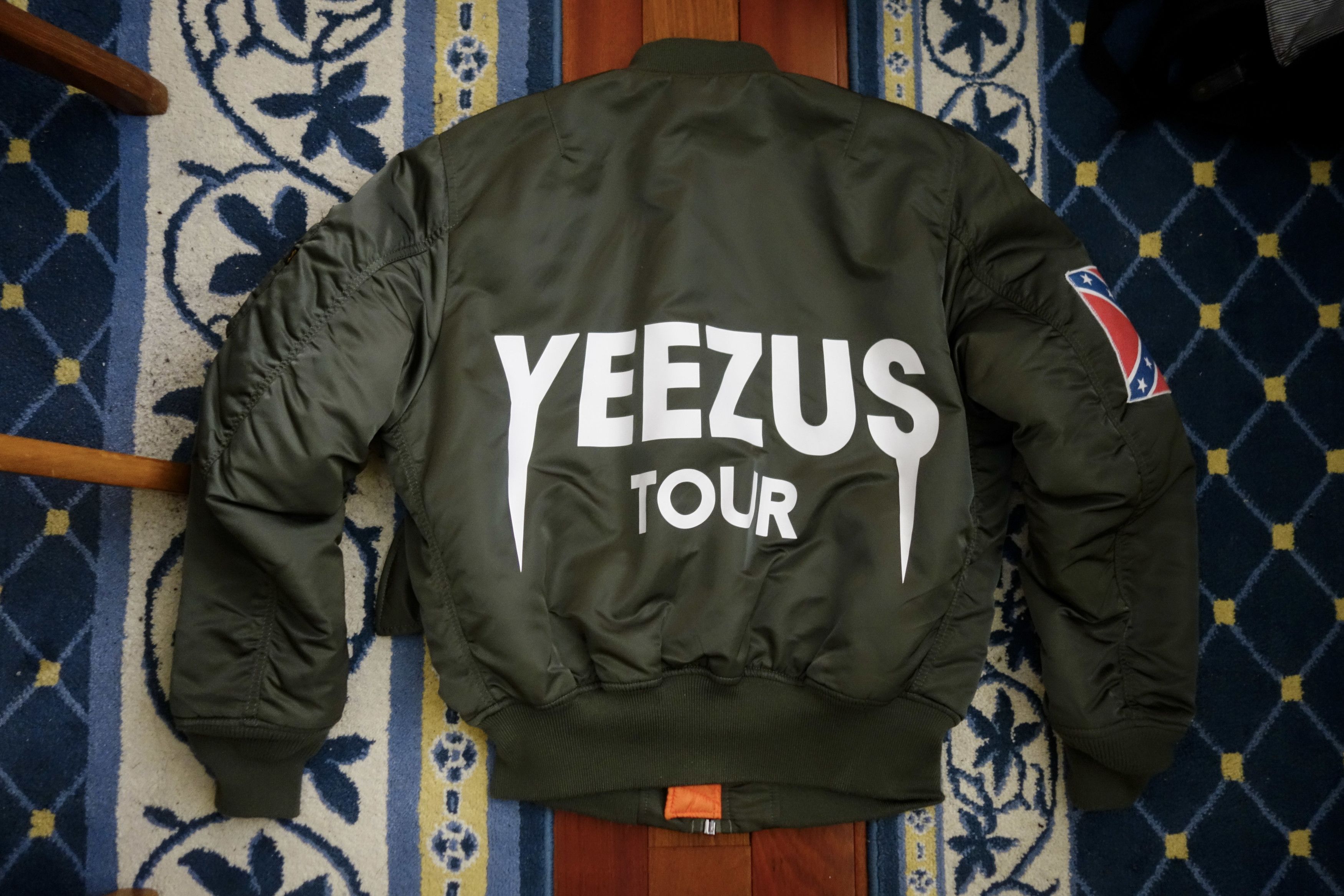 MA-1 Bomber Kanye West Yeezus Tour Jacket - Jackets Masters