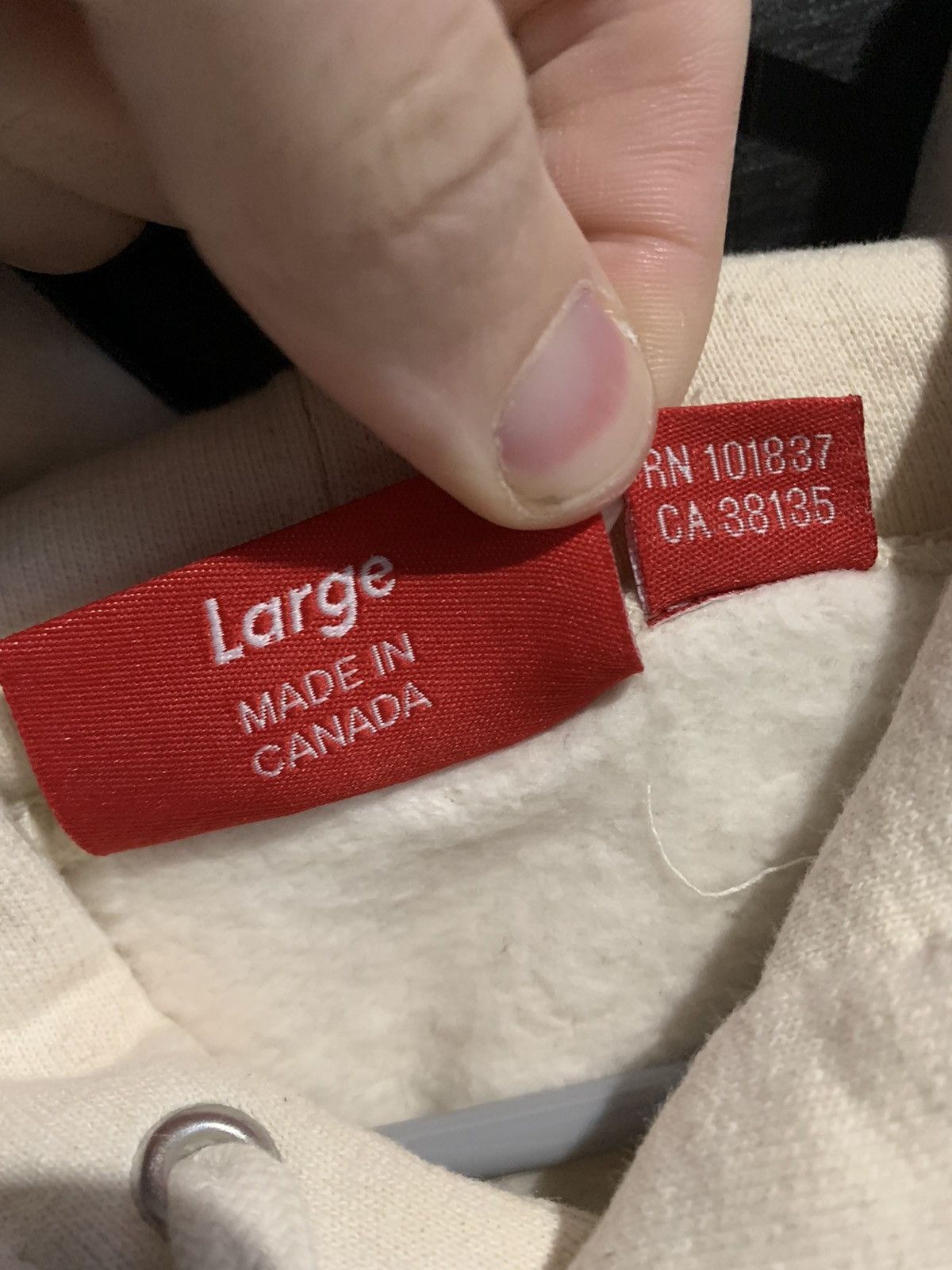 Supreme Supreme Crossover Hoodie Natural Size US L / EU 52-54 / 3 - 5 Thumbnail