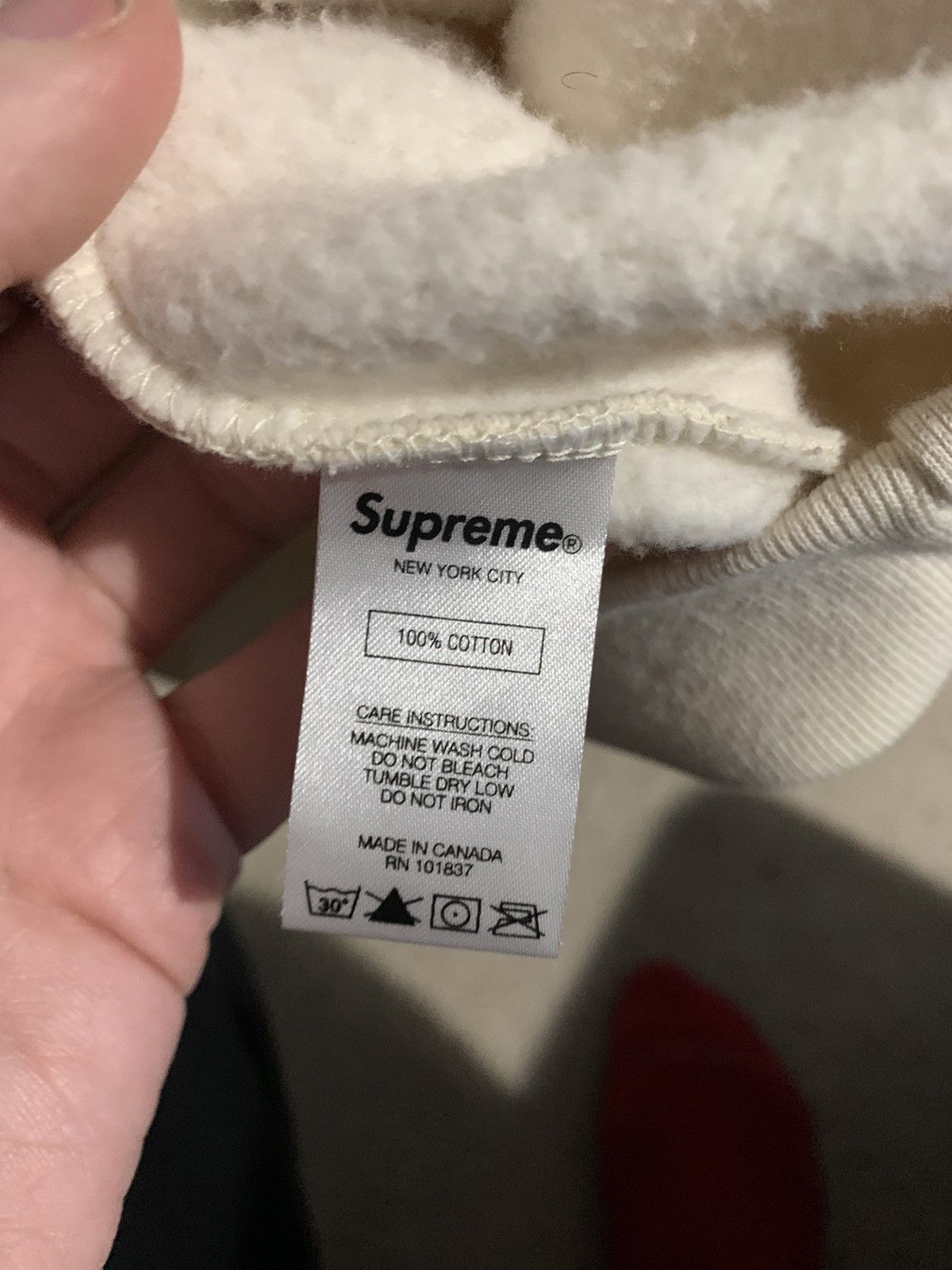 Supreme Supreme Crossover Hoodie Natural Size US L / EU 52-54 / 3 - 6 Thumbnail