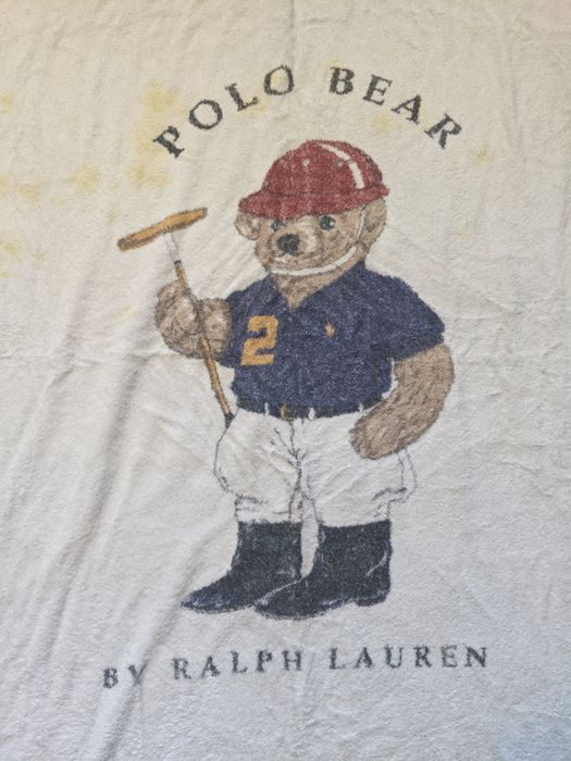Polo bear beach on sale towel