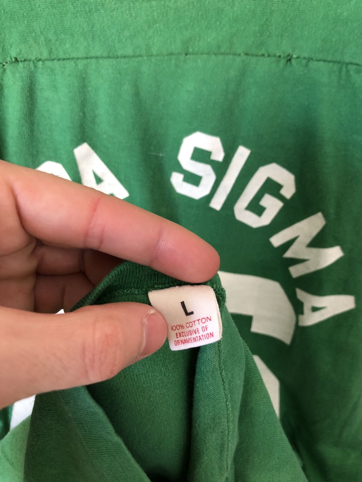 Vintage Vintage 70s Kappa Sigma Football Jersey Distressed Size US L / EU 52-54 / 3 - 6 Thumbnail