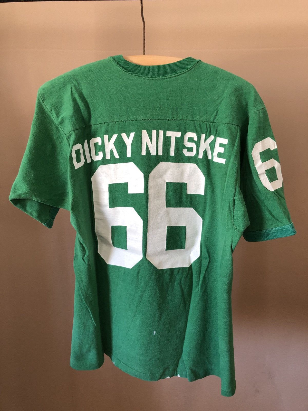 Vintage Vintage 70s Kappa Sigma Football Jersey Distressed Size US L / EU 52-54 / 3 - 8 Thumbnail