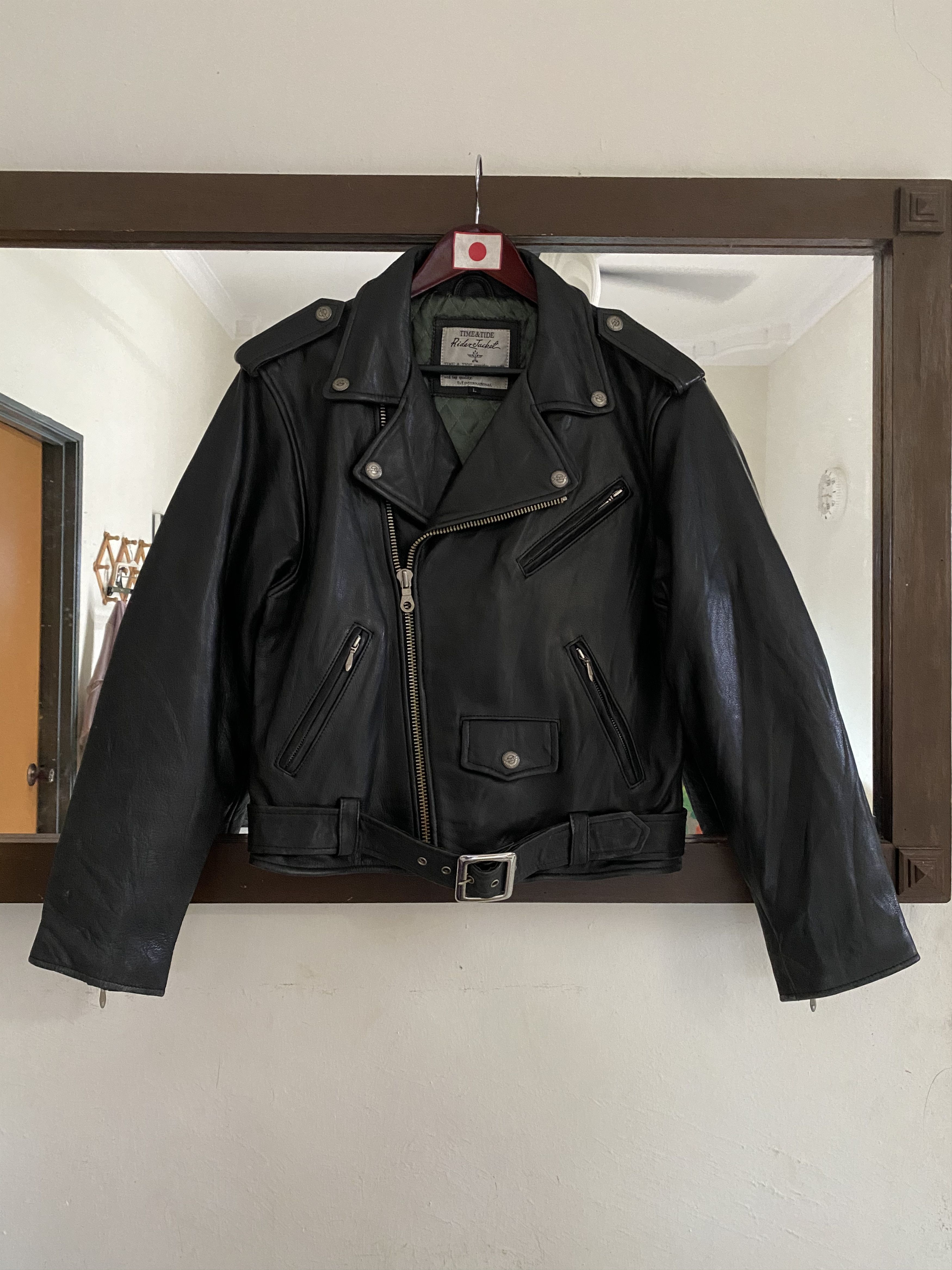 Vintage Time&Tide Rider Jacket Black
