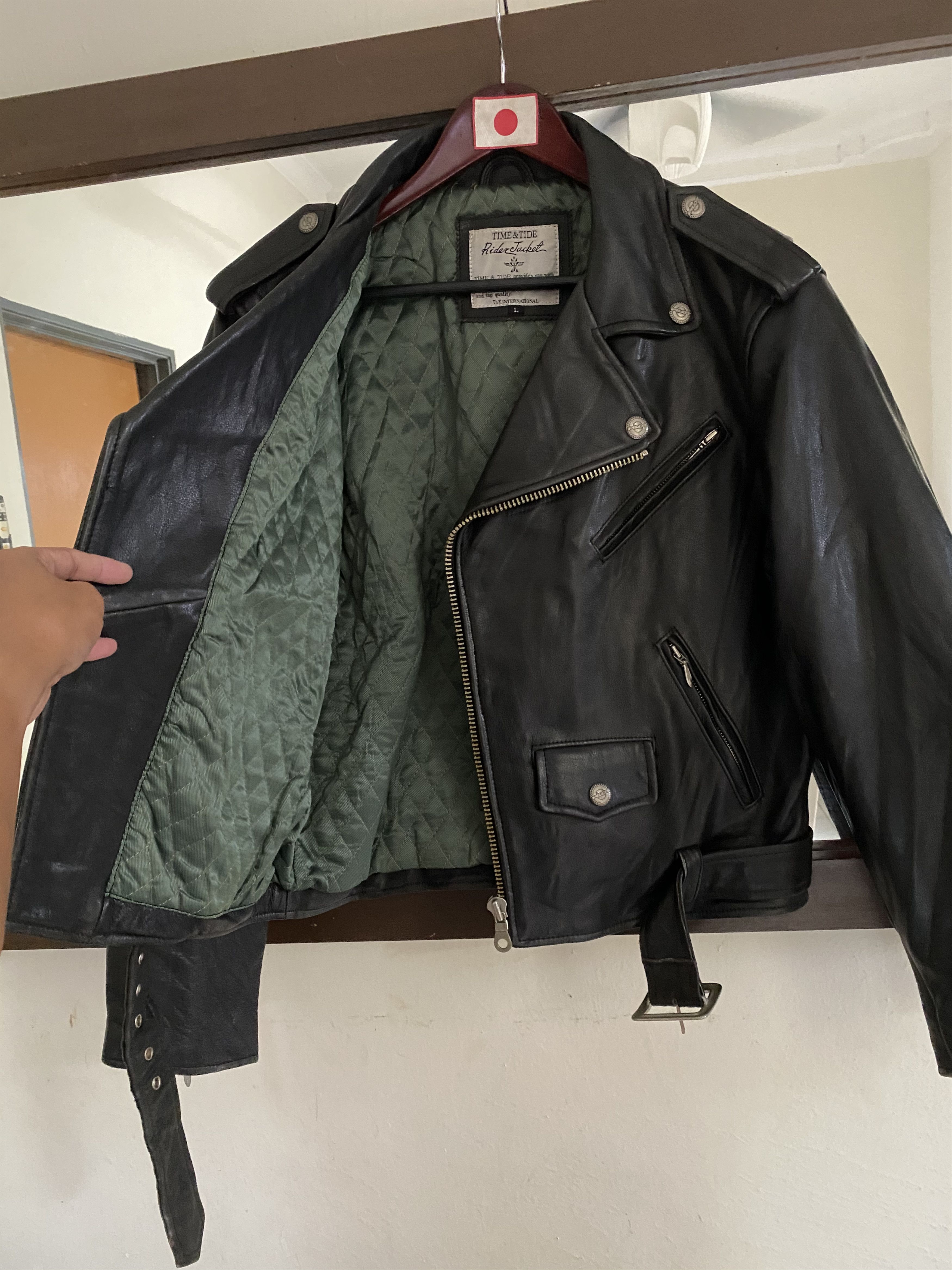 Vintage Vintage Time&Tide Rider Jacket Black Size US L / EU 52-54 / 3 - 2 Thumbnail