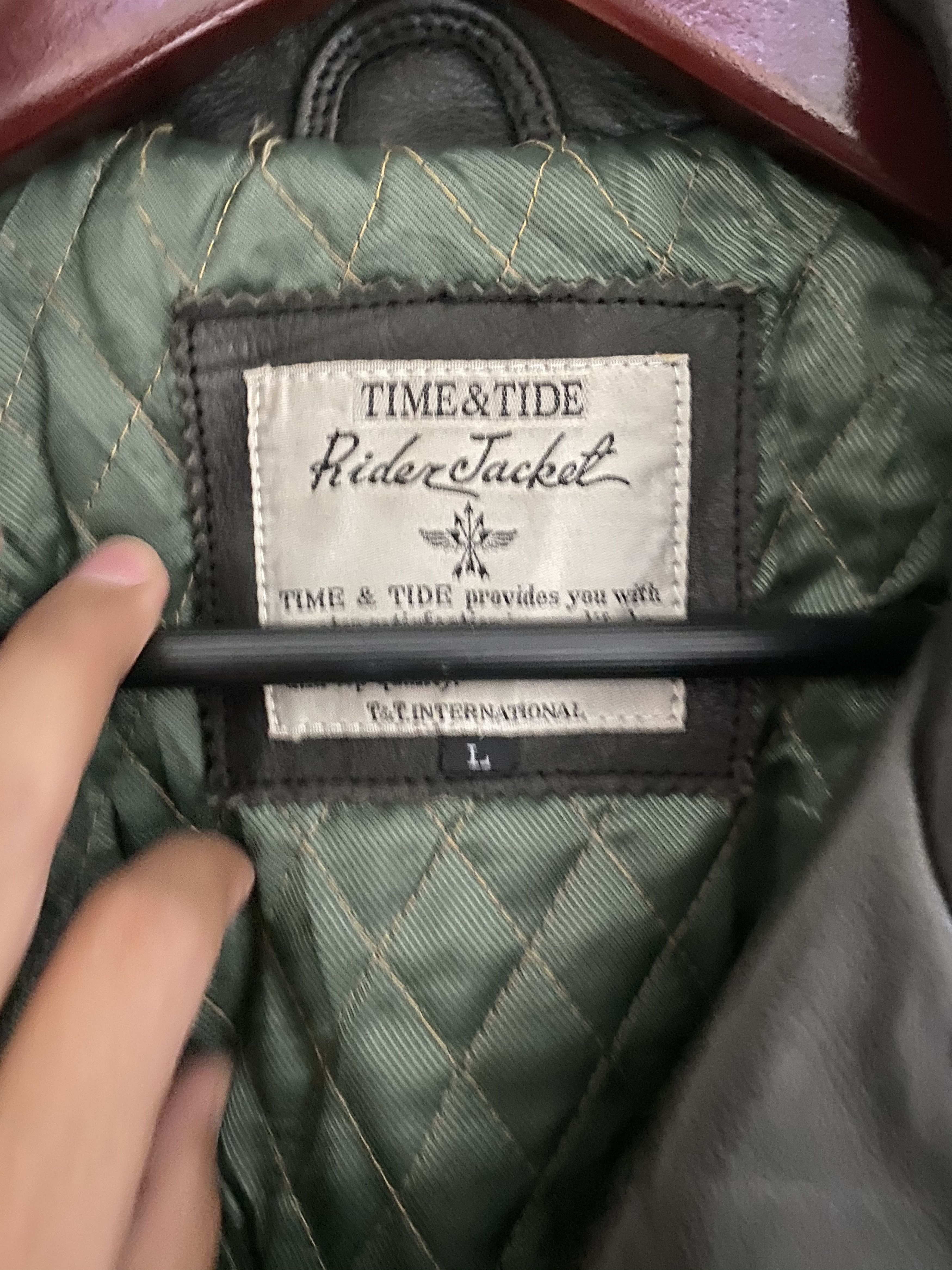 Vintage Vintage Time&Tide Rider Jacket Black Size US L / EU 52-54 / 3 - 7 Thumbnail