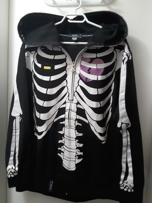 Hype LRG Skeleton Zip Up Hoodie Size US L / EU 52-54 / 3 - 1 Preview