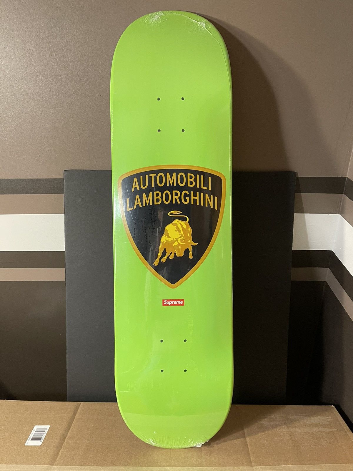 Supreme best sale skateboard lamborghini