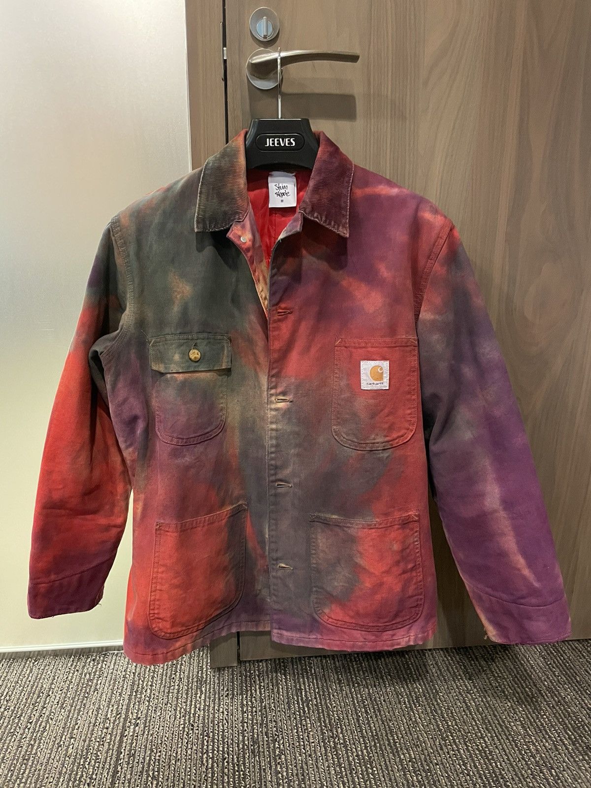 Carhartt × Vintage Stain Shade x Carhartt Tye Dye Jacket | Grailed