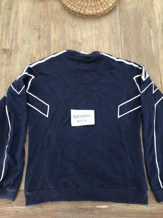 Palace x 2024 adidas crewneck indigo