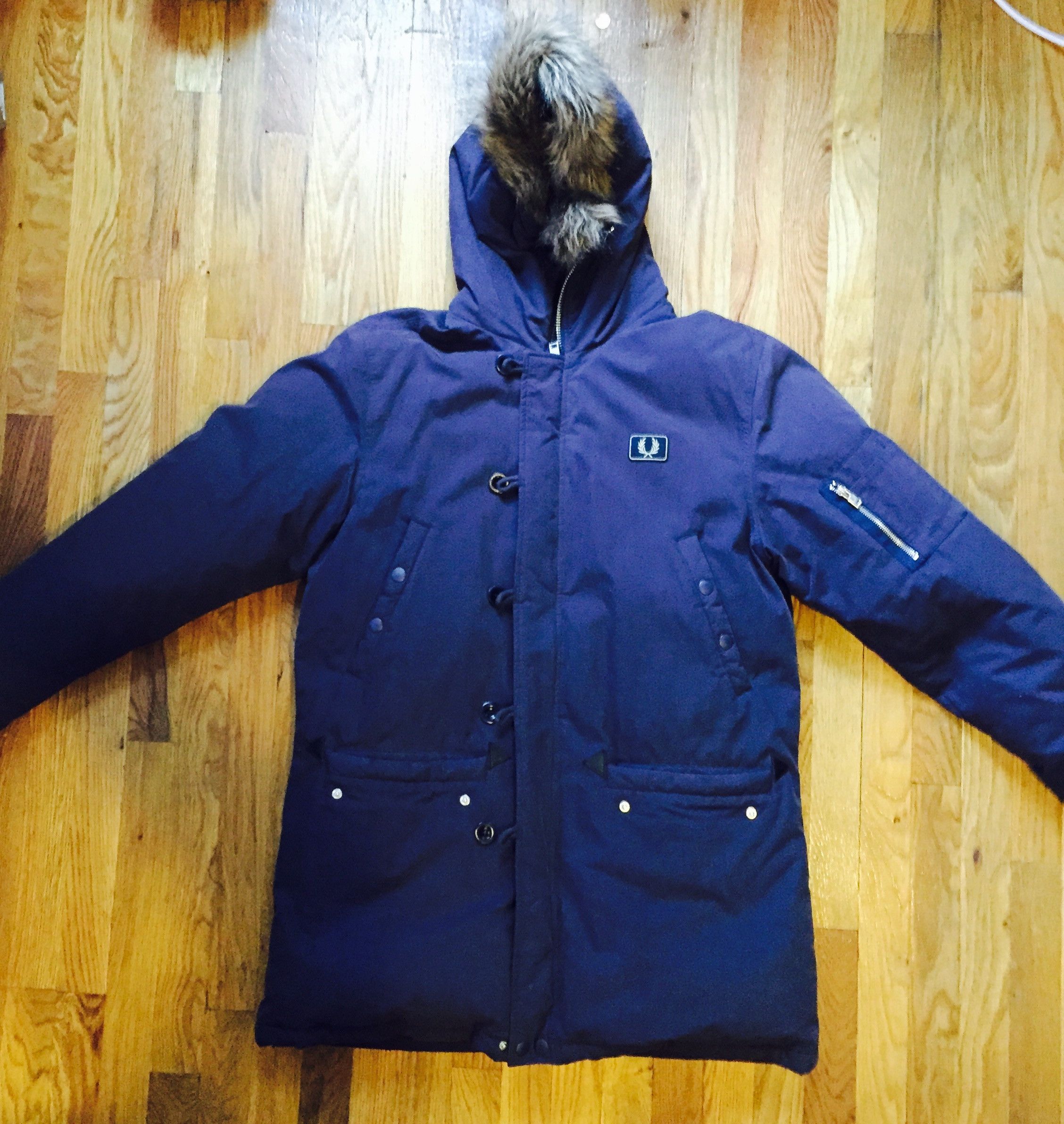 Fred Perry J327 Down Snorkel Parka Grailed