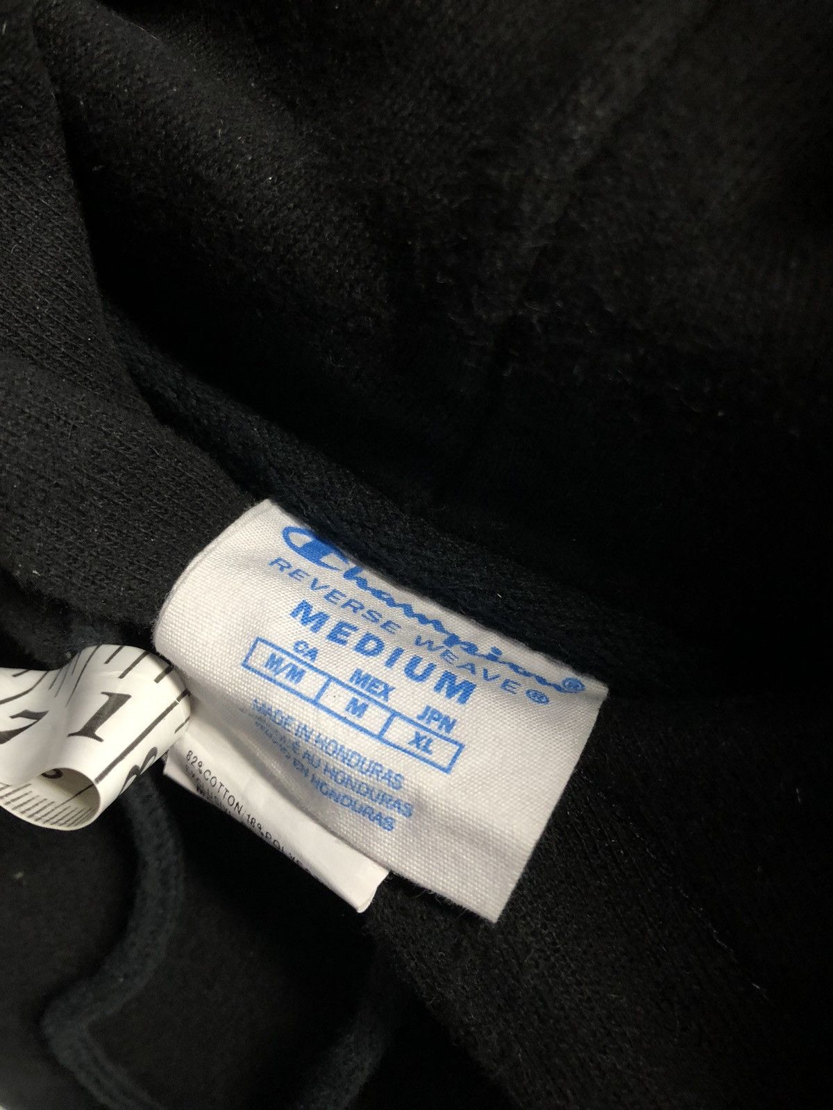 Champion Y2K Champion Reverse Weave Blank Black Sweatshirt Hoodie Size US M / EU 48-50 / 2 - 3 Thumbnail