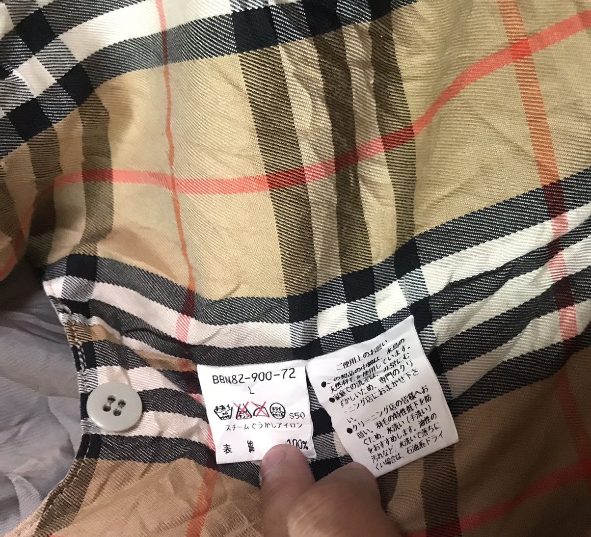 Burberry Vtg Burberrys Novacheck Puffer Lined Jacket Size US L / EU 52-54 / 3 - 17 Thumbnail