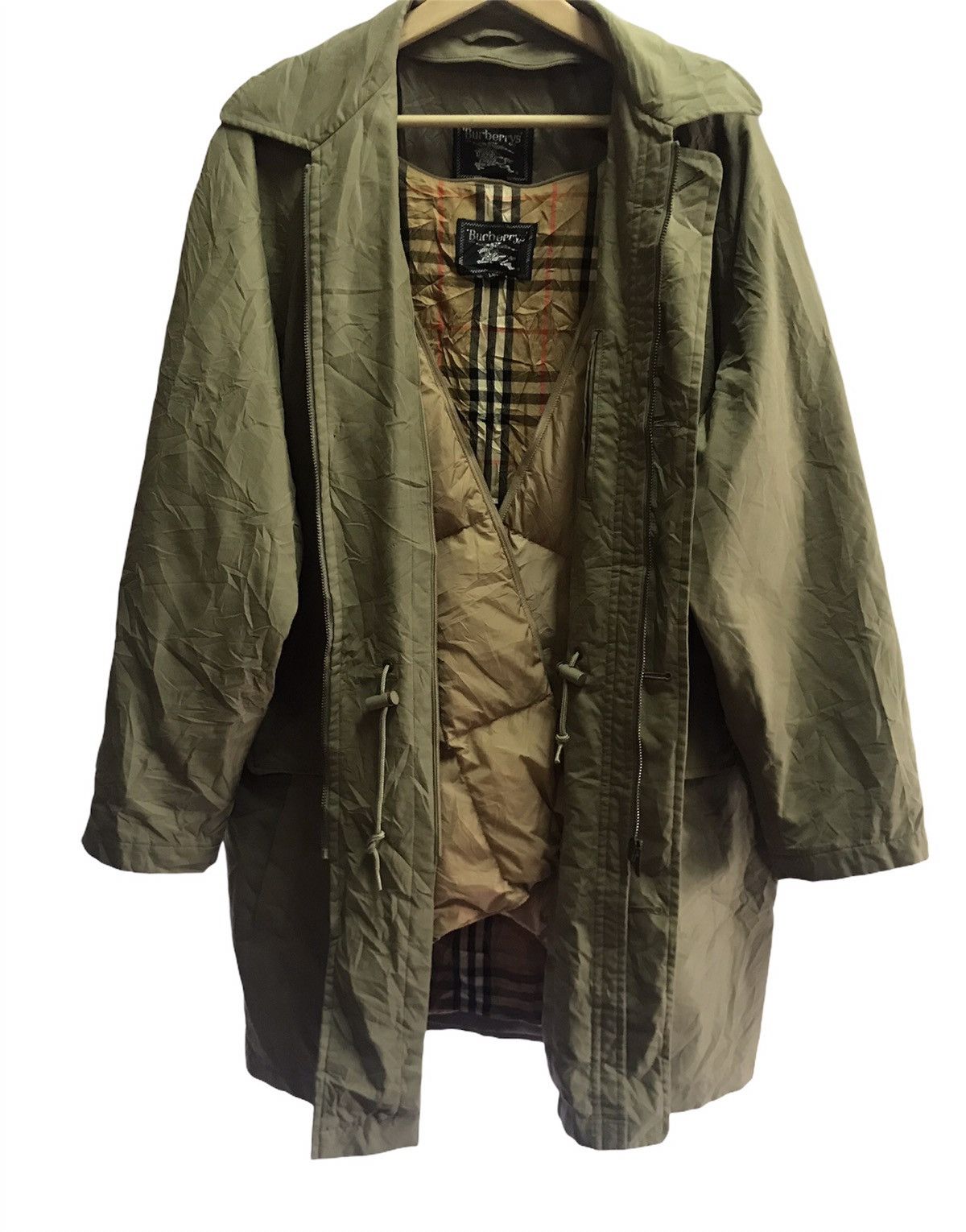 Burberry Vtg Burberrys Novacheck Puffer Lined Jacket Size US L / EU 52-54 / 3 - 10 Thumbnail