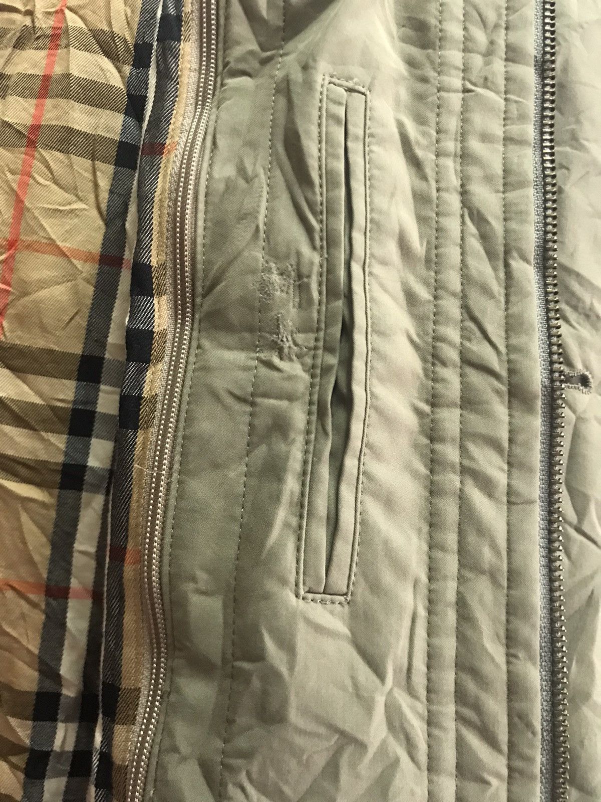 Burberry Vtg Burberrys Novacheck Puffer Lined Jacket Size US L / EU 52-54 / 3 - 15 Thumbnail