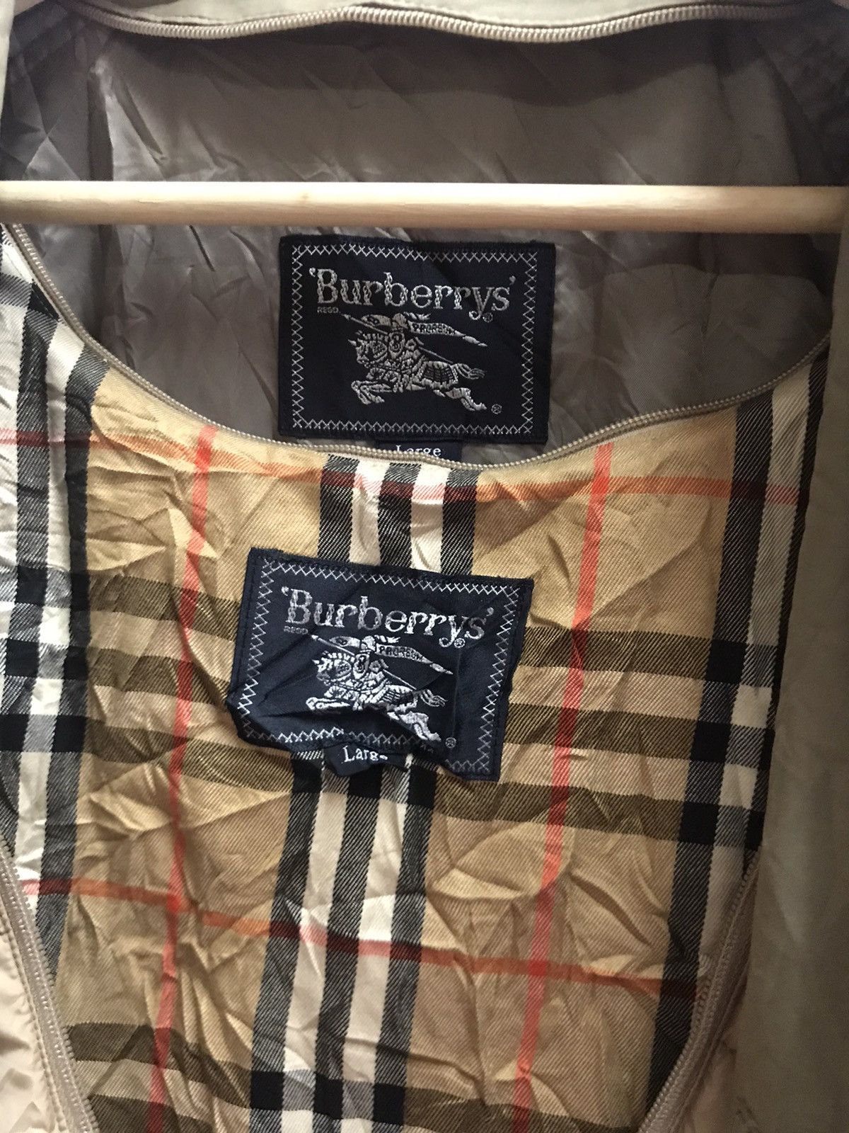 Burberry Vtg Burberrys Novacheck Puffer Lined Jacket Size US L / EU 52-54 / 3 - 16 Thumbnail