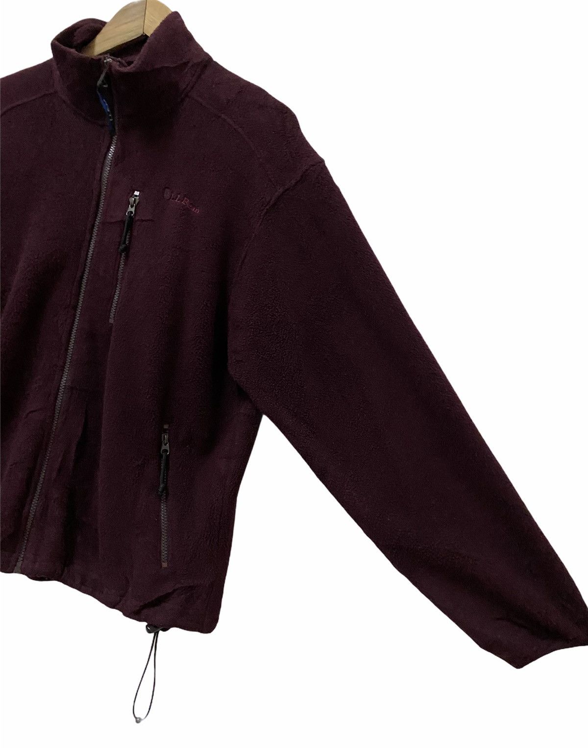 L.L. Bean Vintage L.L Bean Made in USA Rare Maroon Fleece Jacket Size US M / EU 48-50 / 2 - 5 Thumbnail