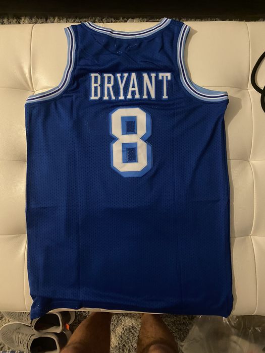 Kobe bryant throwback hot sale jersey blue