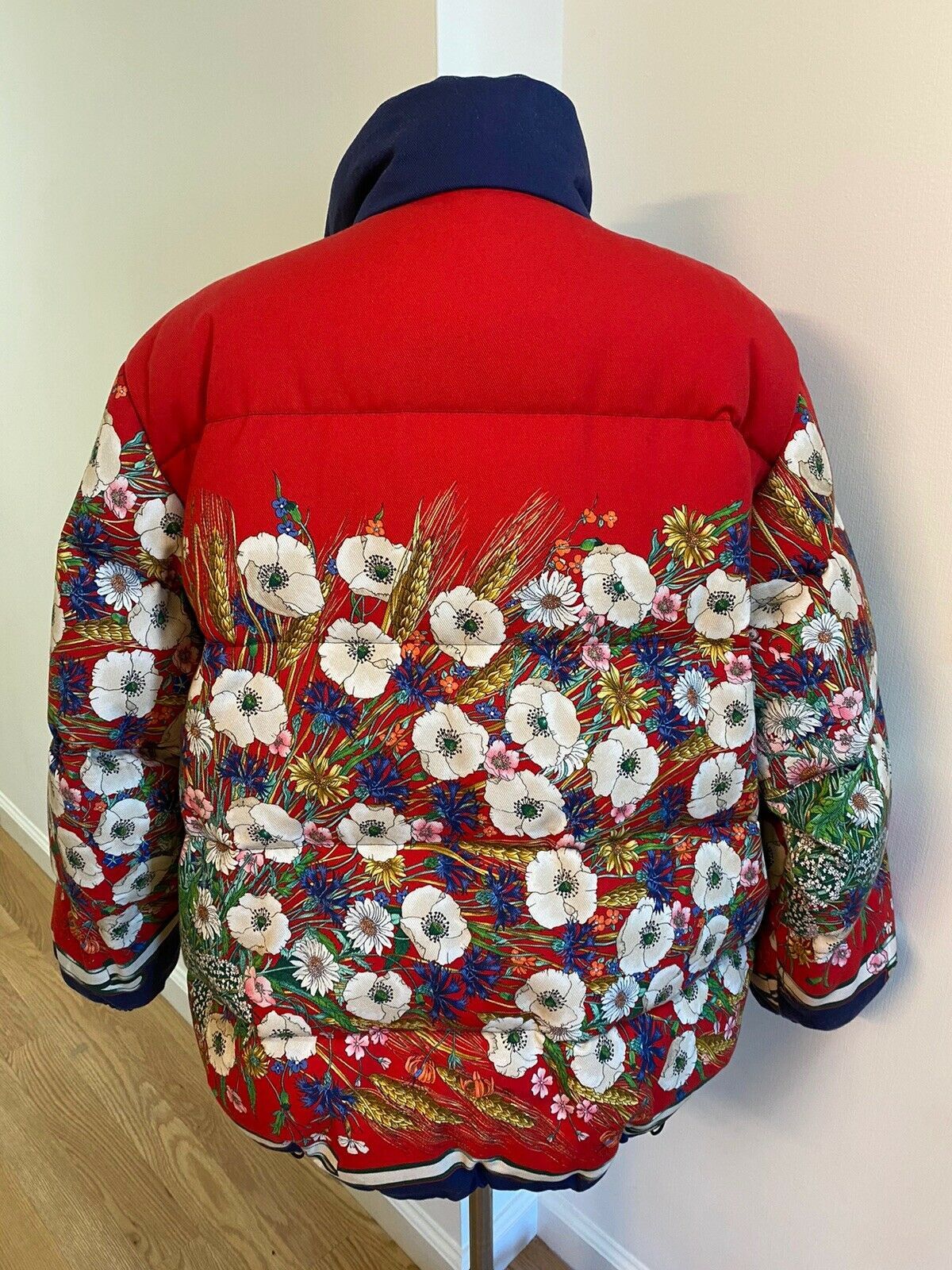 Gucci Flora Print Oversized Puffer Coat Alessandro Michele Size US L / EU 52-54 / 3 - 2 Thumbnail