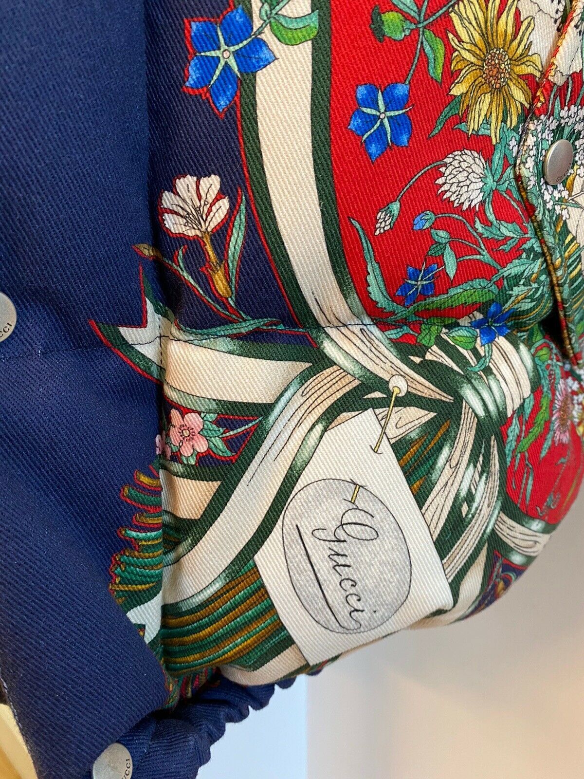 Gucci Flora Print Oversized Puffer Coat Alessandro Michele Size US L / EU 52-54 / 3 - 4 Thumbnail