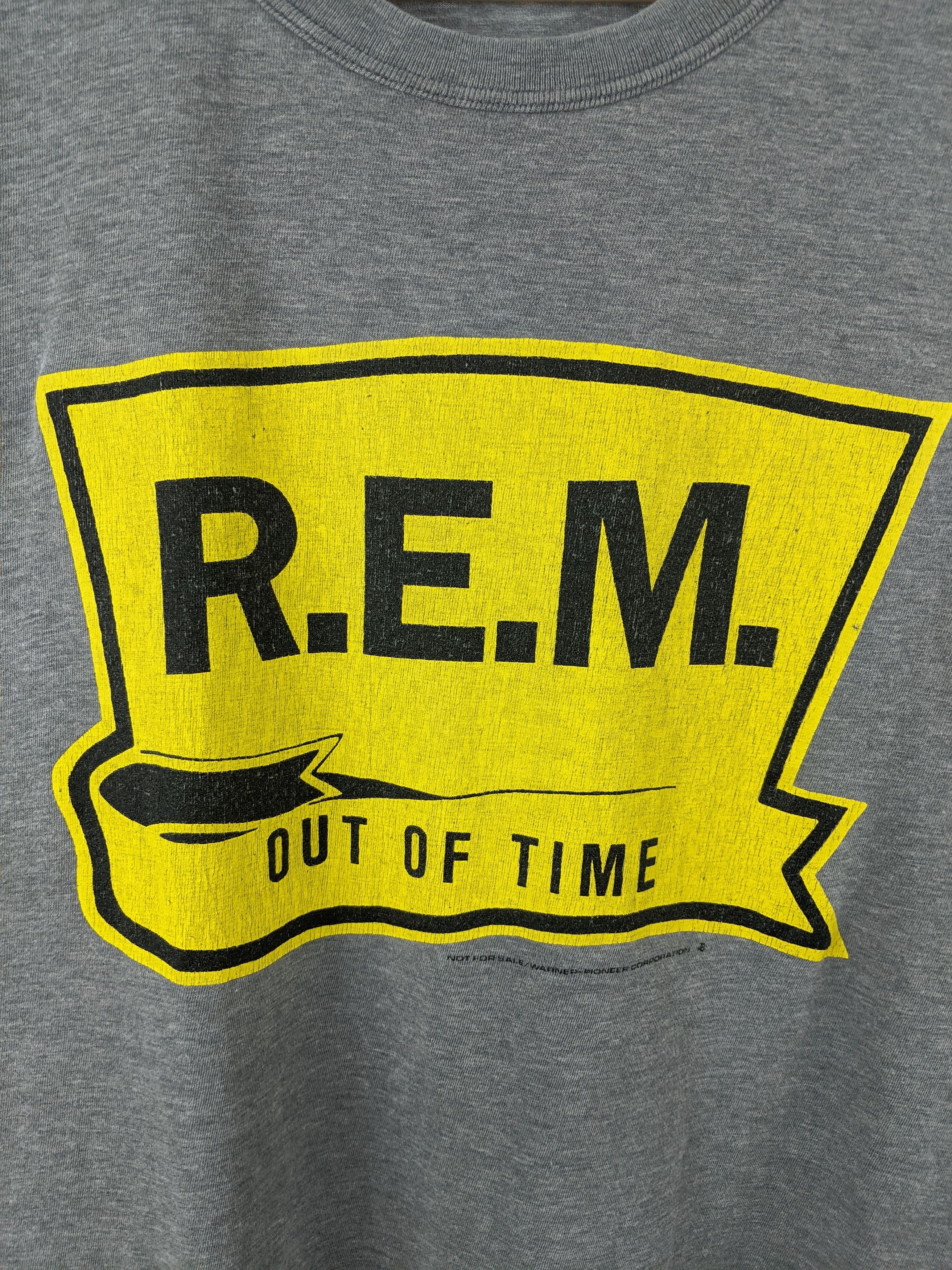 Band Tees Vintage R.E.M Out Of Time Ride Jane Addiction Tshirt Size US M / EU 48-50 / 2 - 3 Thumbnail