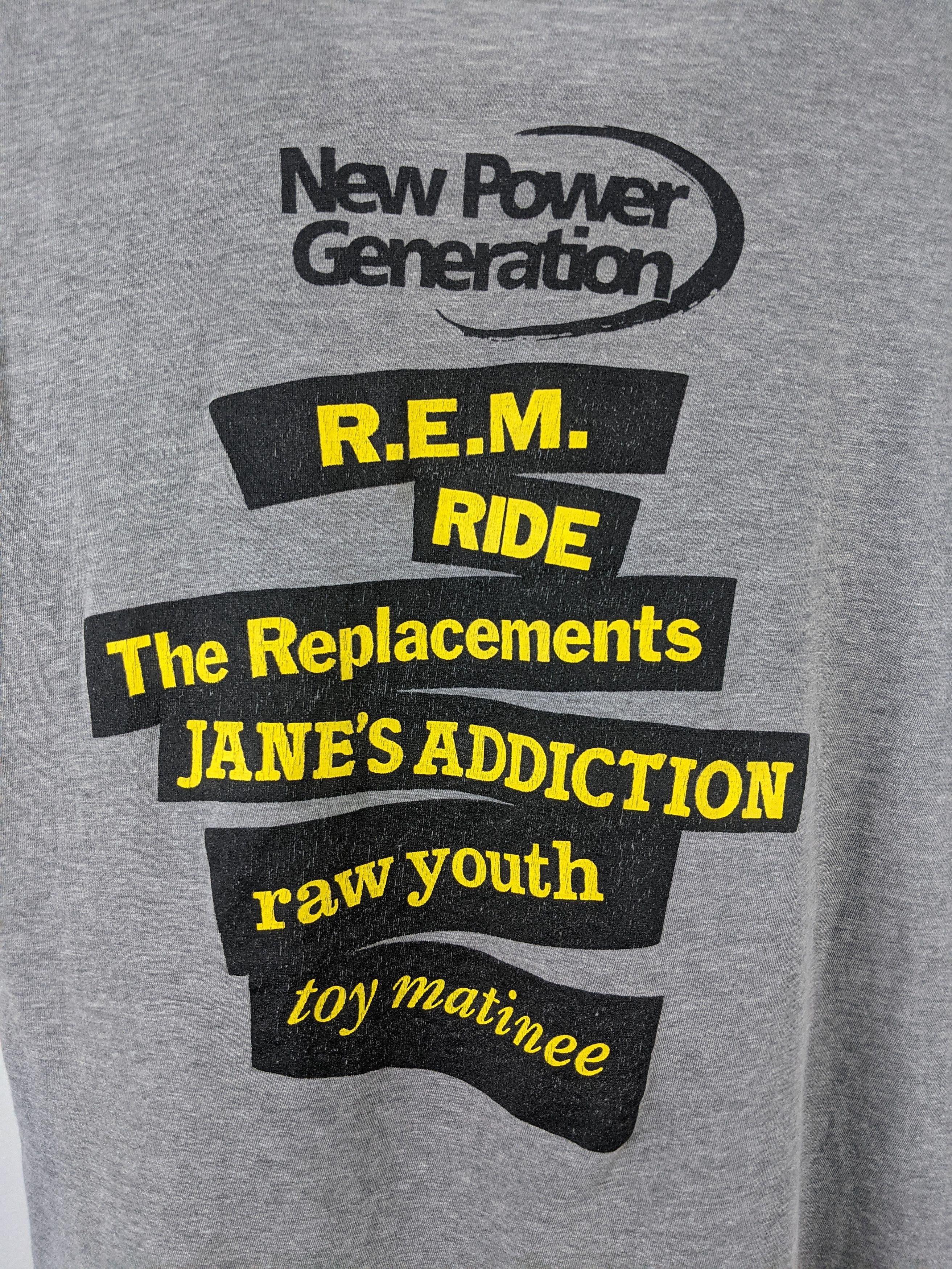 Band Tees Vintage R.E.M Out Of Time Ride Jane Addiction Tshirt Size US M / EU 48-50 / 2 - 5 Thumbnail