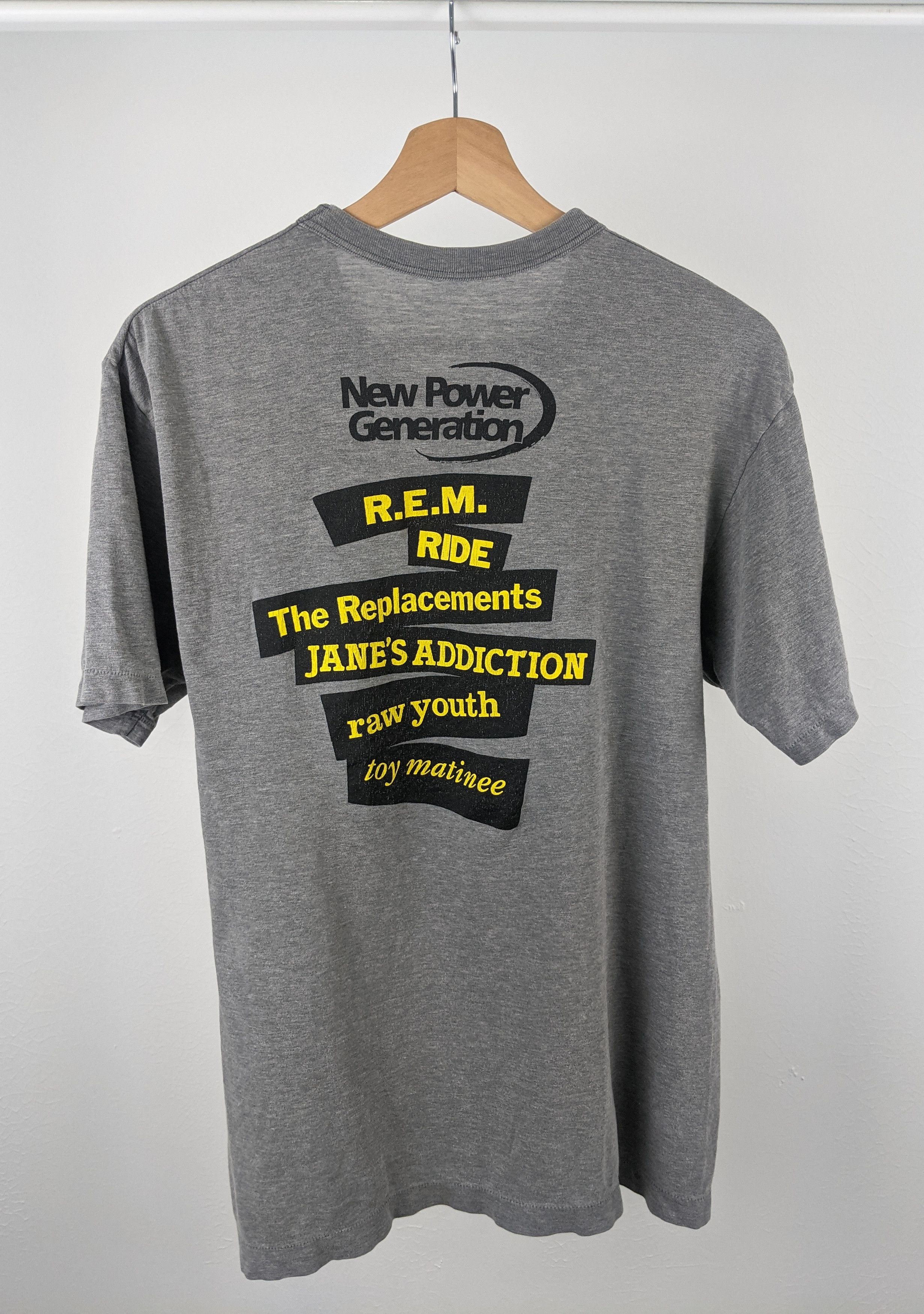 Band Tees Vintage R.E.M Out Of Time Ride Jane Addiction Tshirt Size US M / EU 48-50 / 2 - 2 Thumbnail