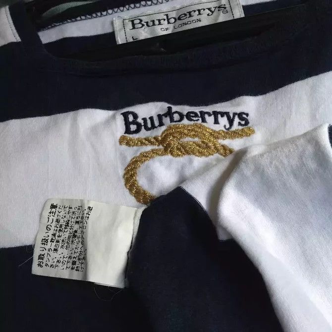 Burberry Luxury Designer Burberrys Sleeveless Striped Tank Top Size US M / EU 48-50 / 2 - 2 Thumbnail