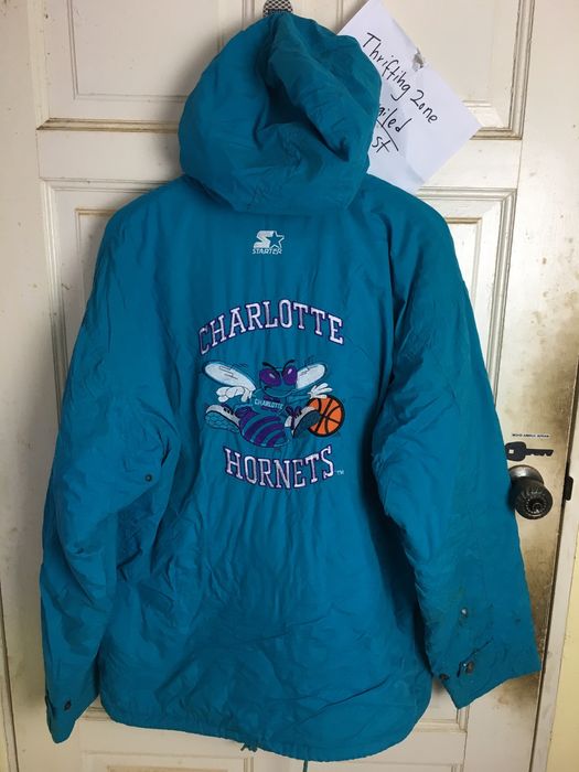 Vintage Vintage Charlotte hornets Hoodie Sweater Big Embroidery