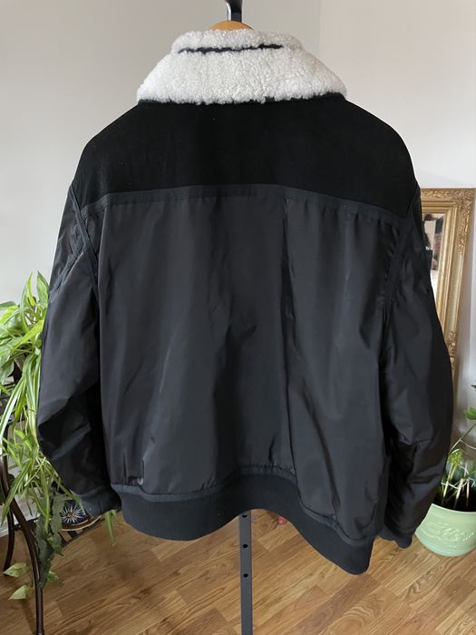 Cav Empt Suede Shoulder Bomber Jacket AW18 Grailed