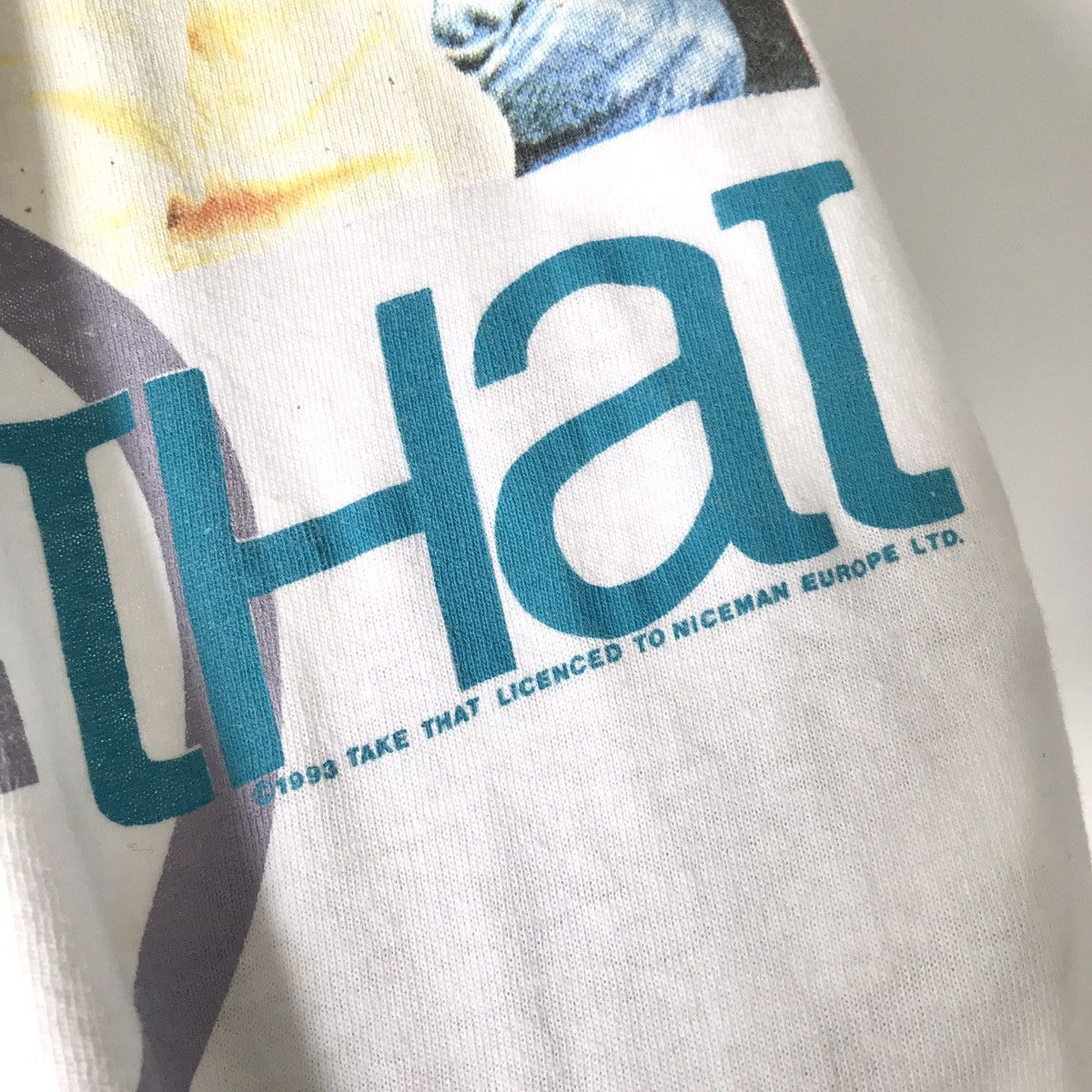 Band Tees Authentic Vintage RARE 1993 Take That Boy Band Promo Tee UK Size US M / EU 48-50 / 2 - 5 Thumbnail