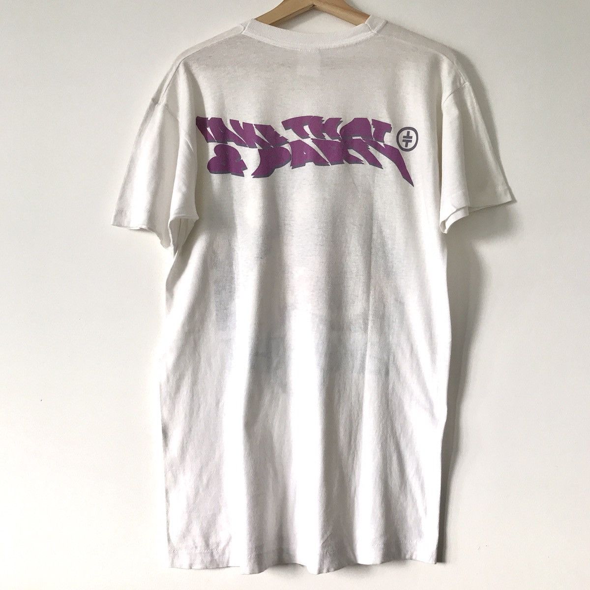 Band Tees Authentic Vintage RARE 1993 Take That Boy Band Promo Tee UK Size US M / EU 48-50 / 2 - 2 Thumbnail