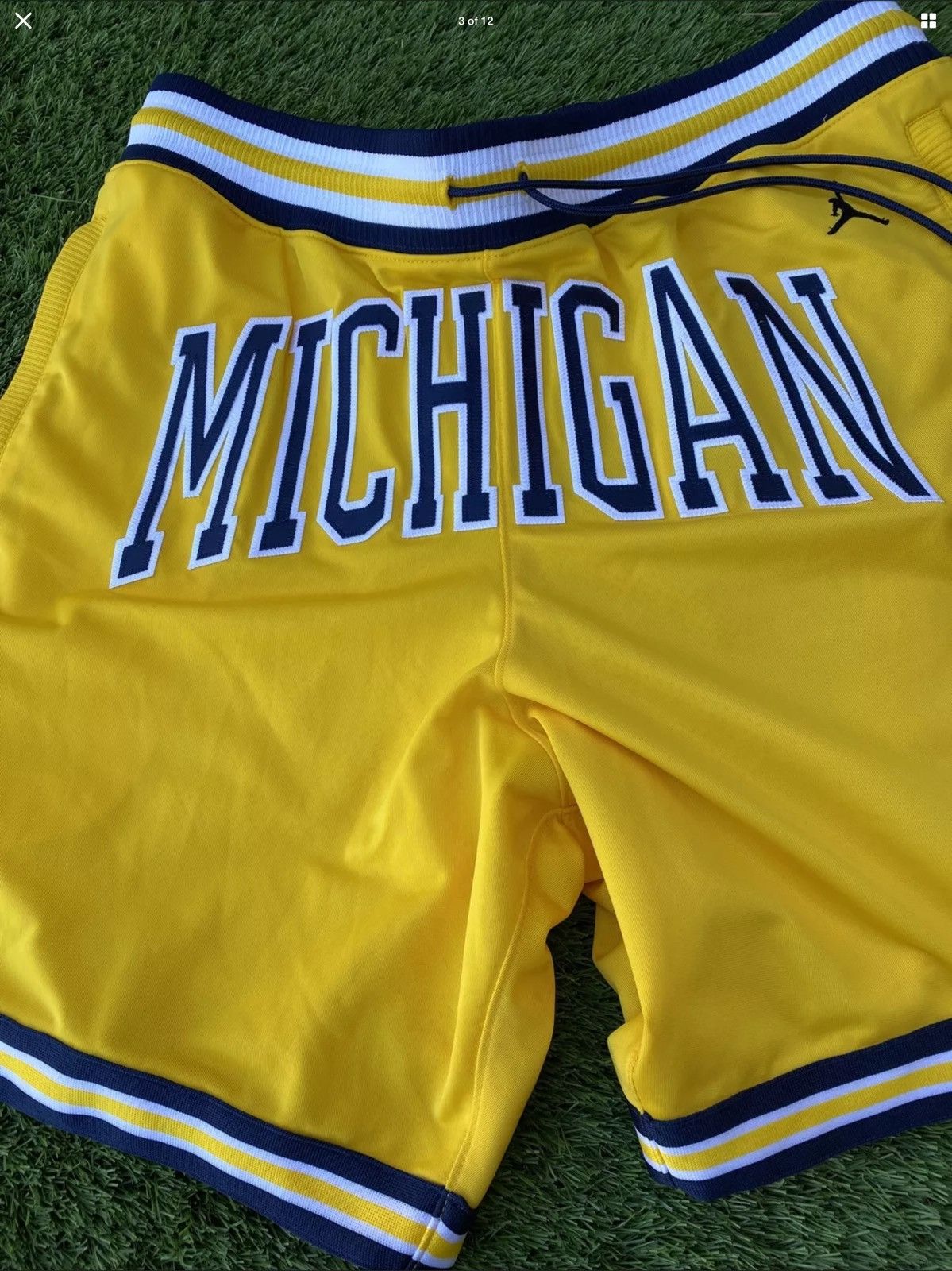 Jordan Brand Just don Jordan brand Michigan Wolverines shorts Size US 38 / EU 54 - 1 Thumbnail