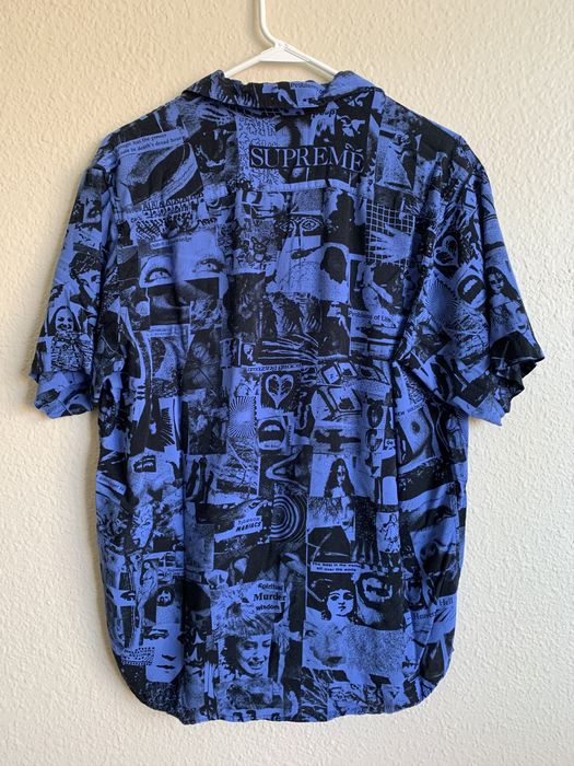 Supreme Supreme Vibrations Rayon Shirt | Grailed