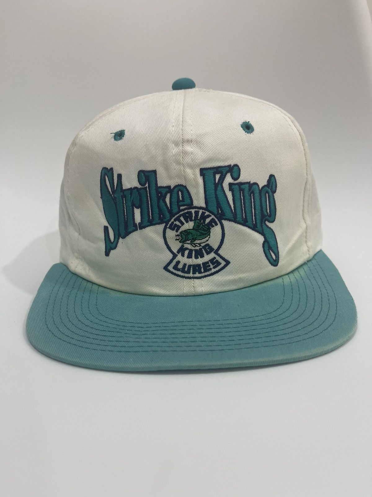 Bass Vintage Strike king bass snap back hat Size ONE SIZE - 1 Thumbnail
