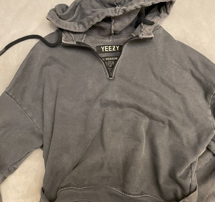 Kanye West × Yeezy Season Yeezy Season 1 Caviar Half ZIP Hoodie 