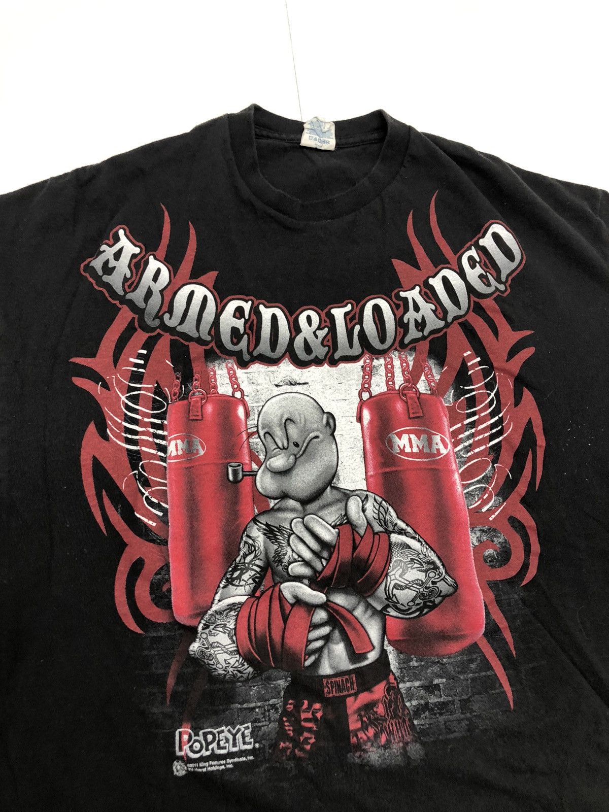 Delta Vintage 2011 MMA x Popeye Tee XL Size US XL / EU 56 / 4 - 3 Thumbnail