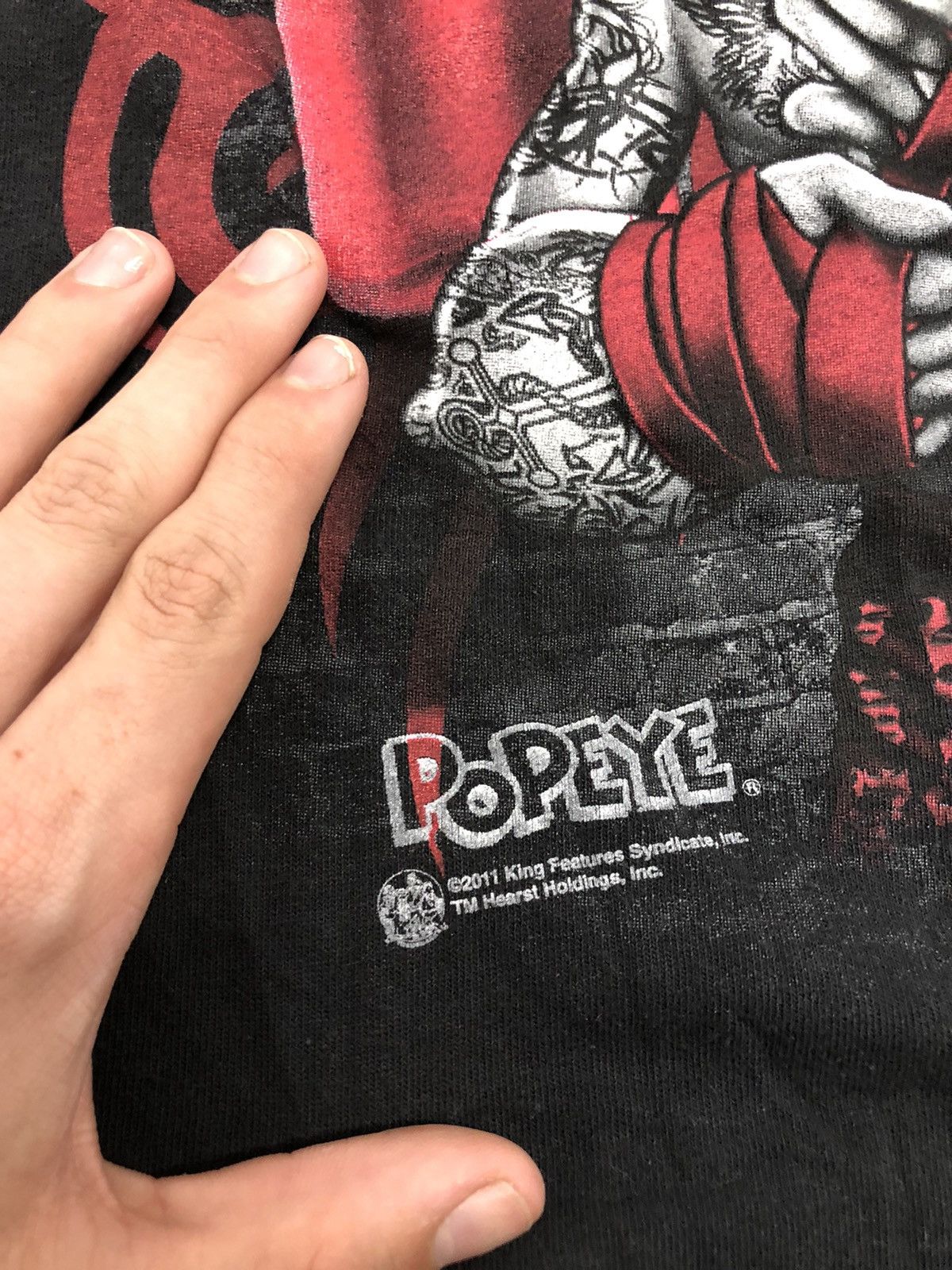 Delta Vintage 2011 MMA x Popeye Tee XL Size US XL / EU 56 / 4 - 2 Thumbnail