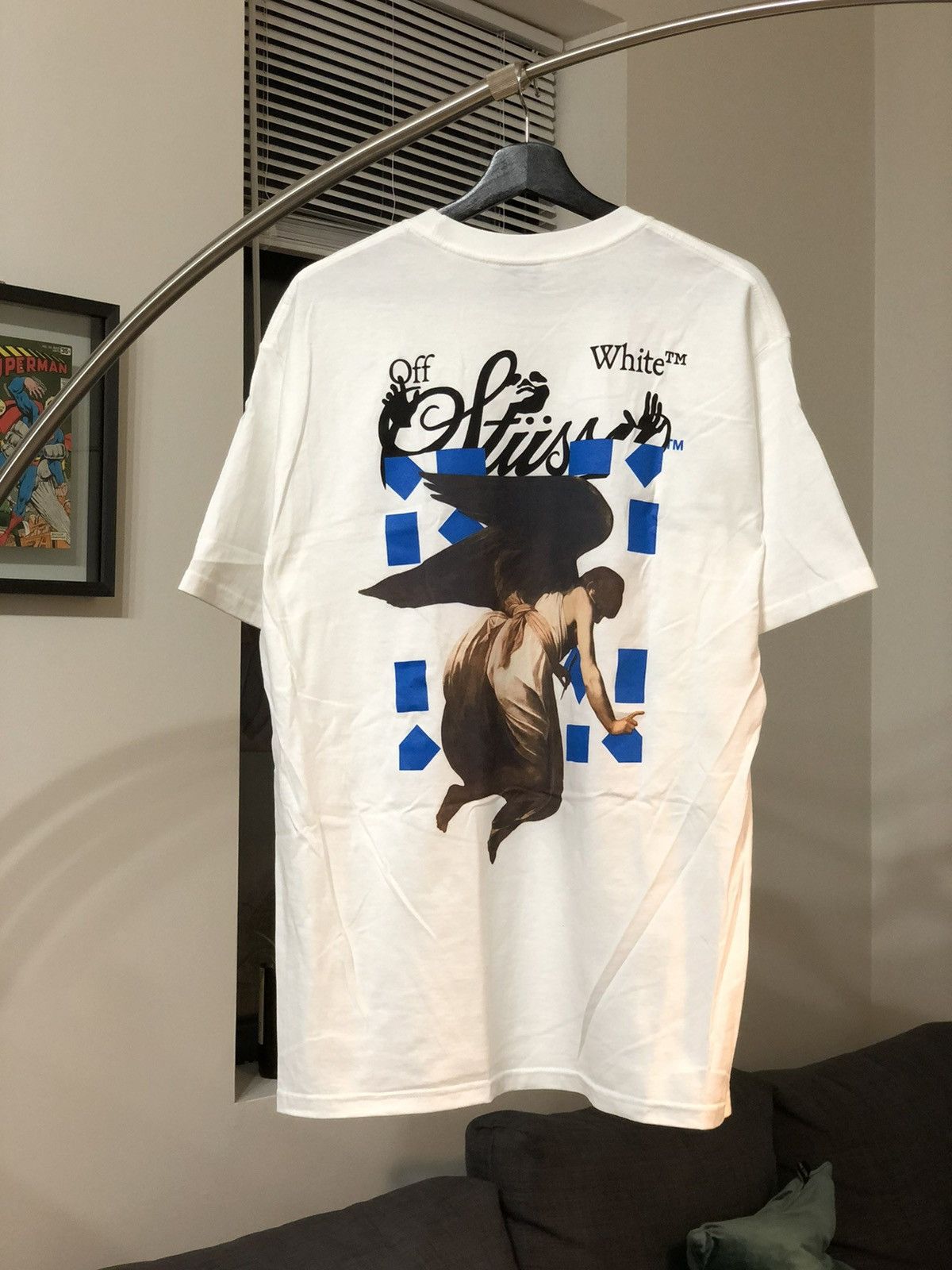 LEGIT STUSSY x OFF-WHITE 40th anniversary t-shirt