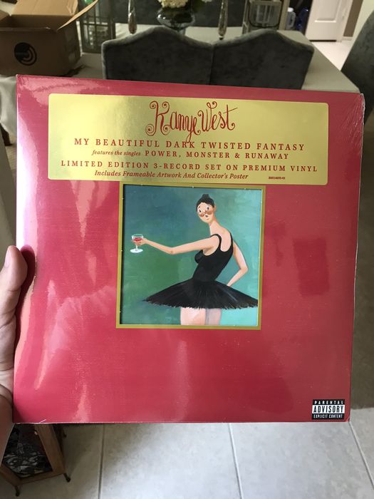 Kanye West: My Beautiful Dark Twisted Fantasy Vinyl 3LP